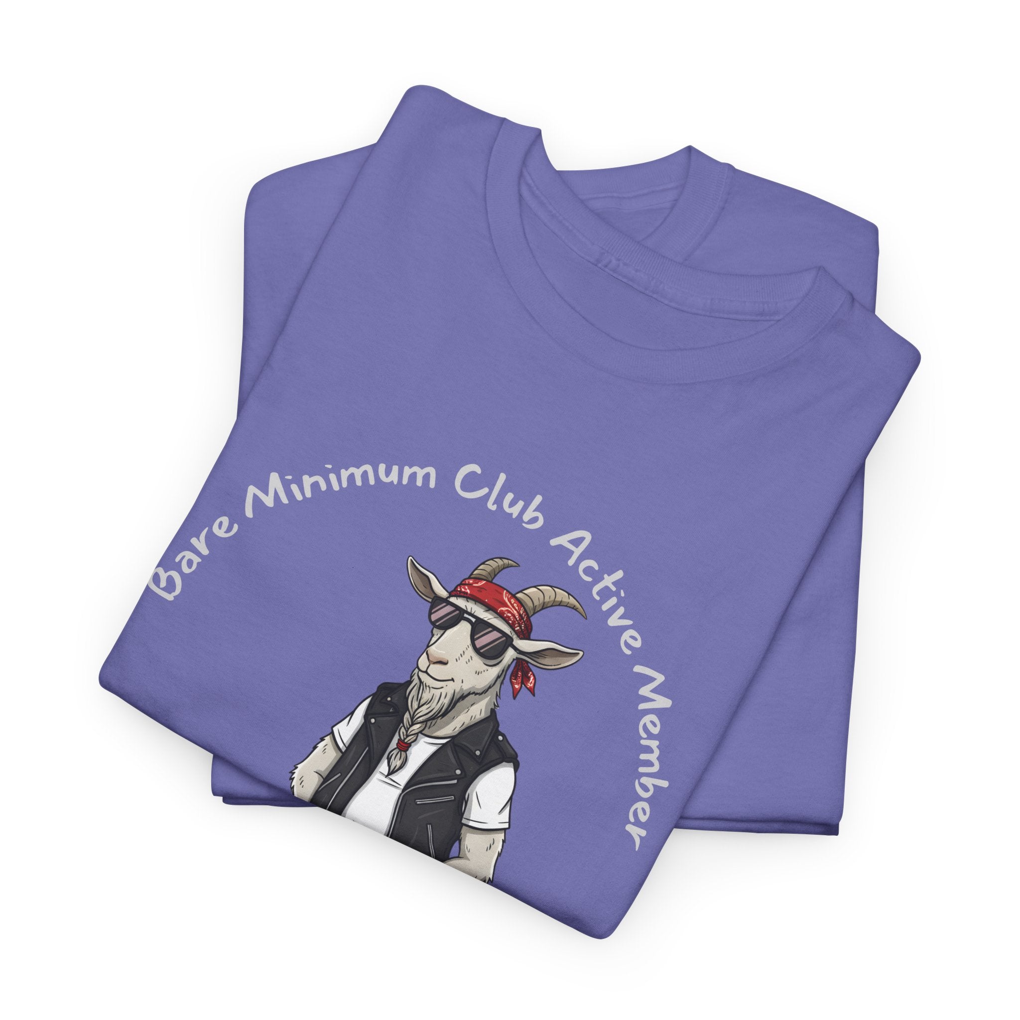 Bare Minimum Club Tee | Custom Funny Sarcastic Unsupervised POV Gift