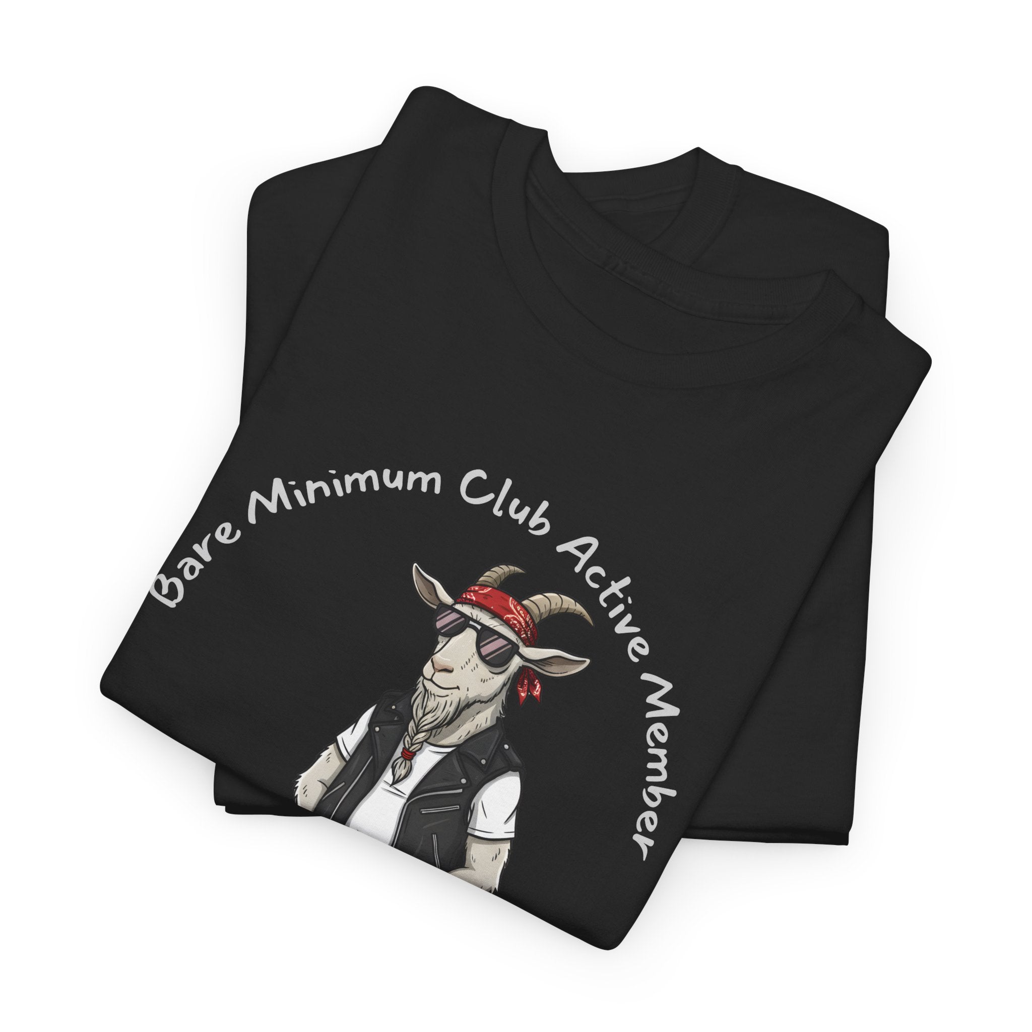 Bare Minimum Club Tee | Custom Funny Sarcastic Unsupervised POV Gift