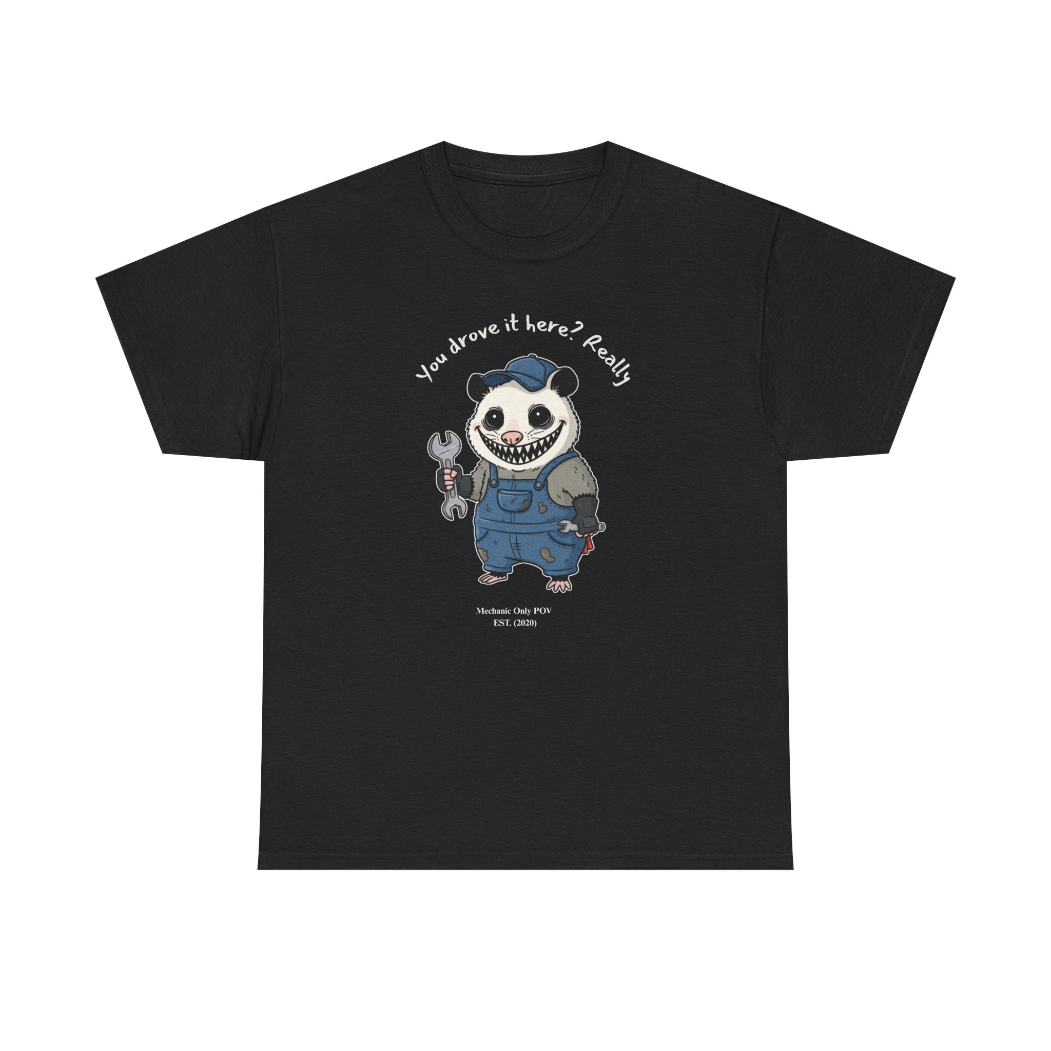 Funny Auto Mechanic T-Shirt – Sarcastic Garage Humor Tee with Custom Year