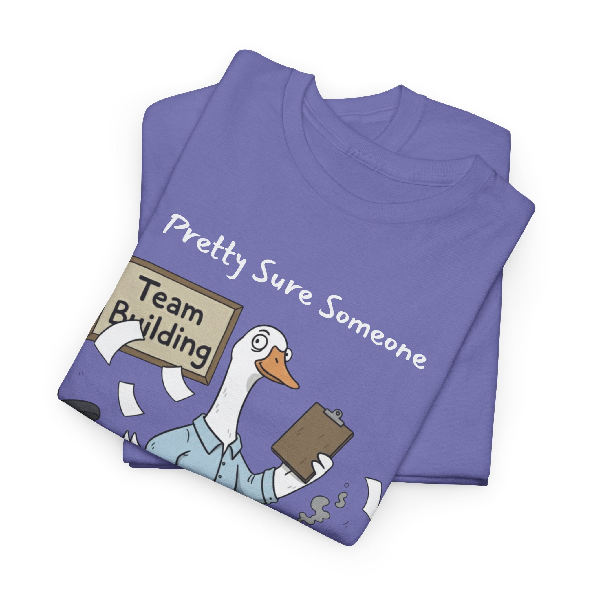 Funny Team Building Shirt – Sarcastic Office Silly Goose T-Shirt Custom Sleeve