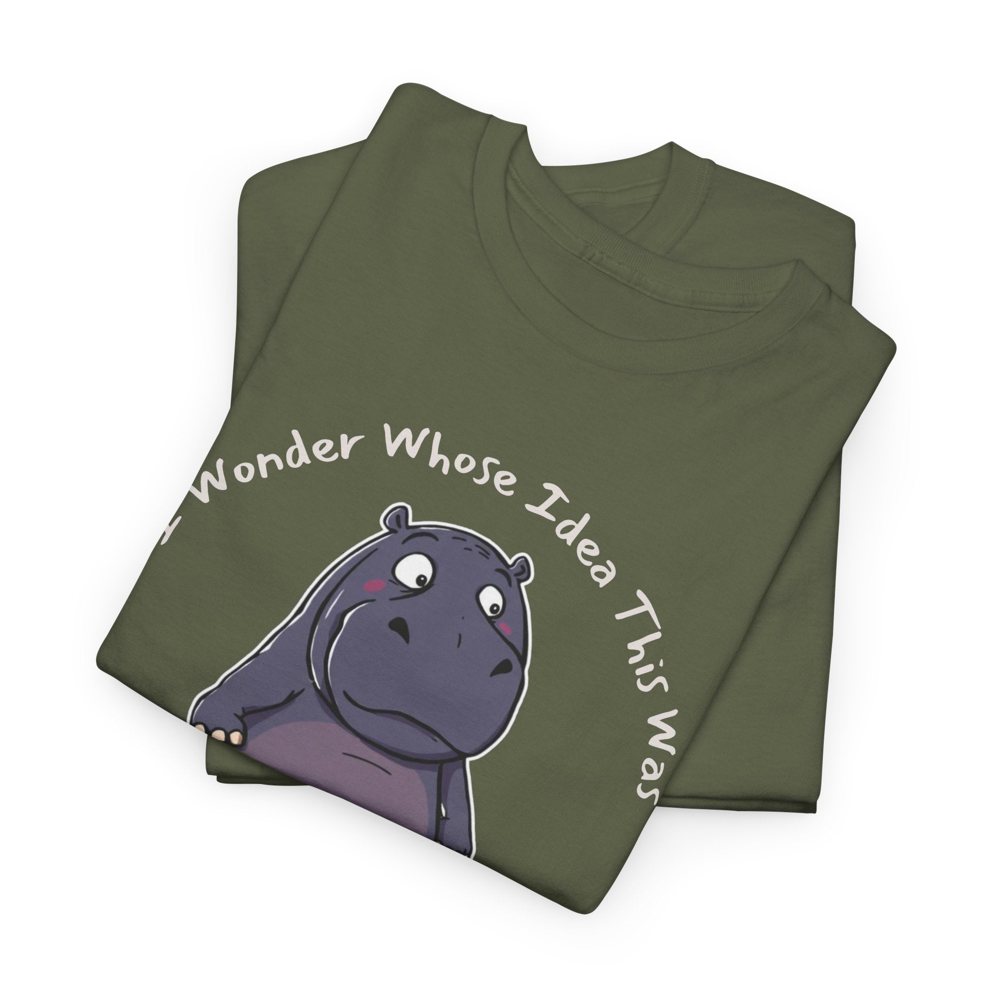 Funny Hippo Office Shirt – Sarcastic Work-Life Gift Tee