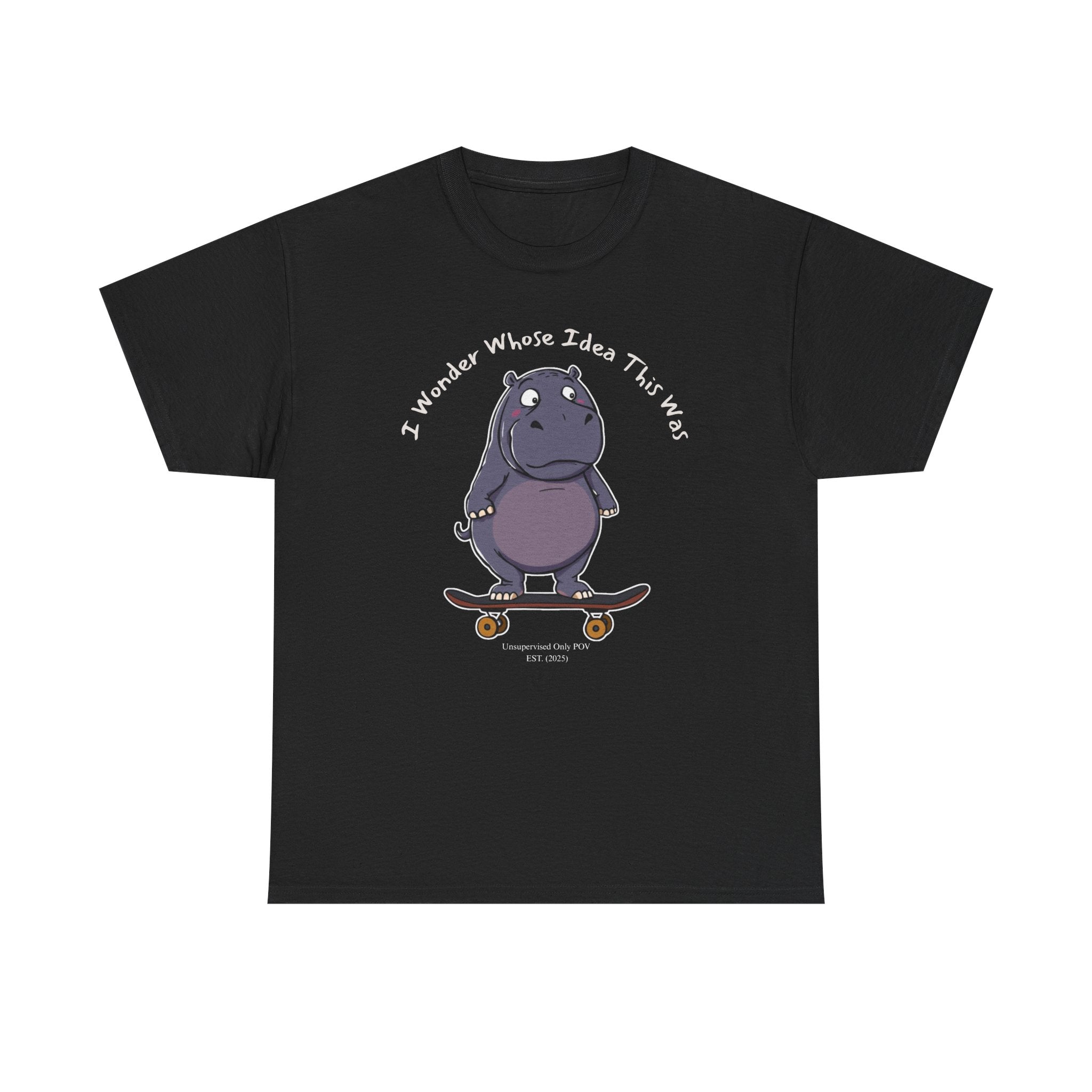 Funny Hippo Office Shirt – Sarcastic Work-Life Gift Tee