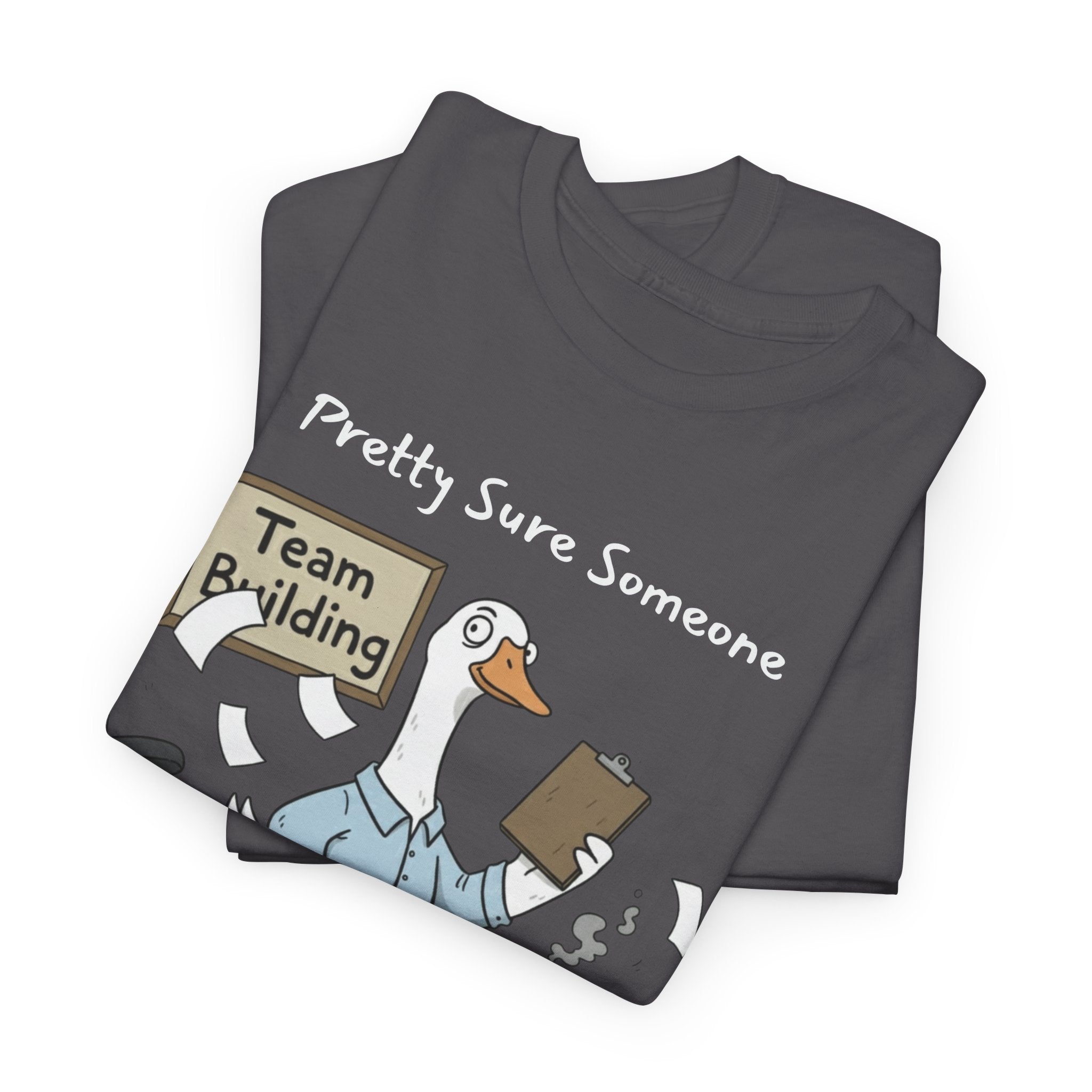 Funny Team Building Shirt – Sarcastic Office Silly Goose T-Shirt Custom Sleeve
