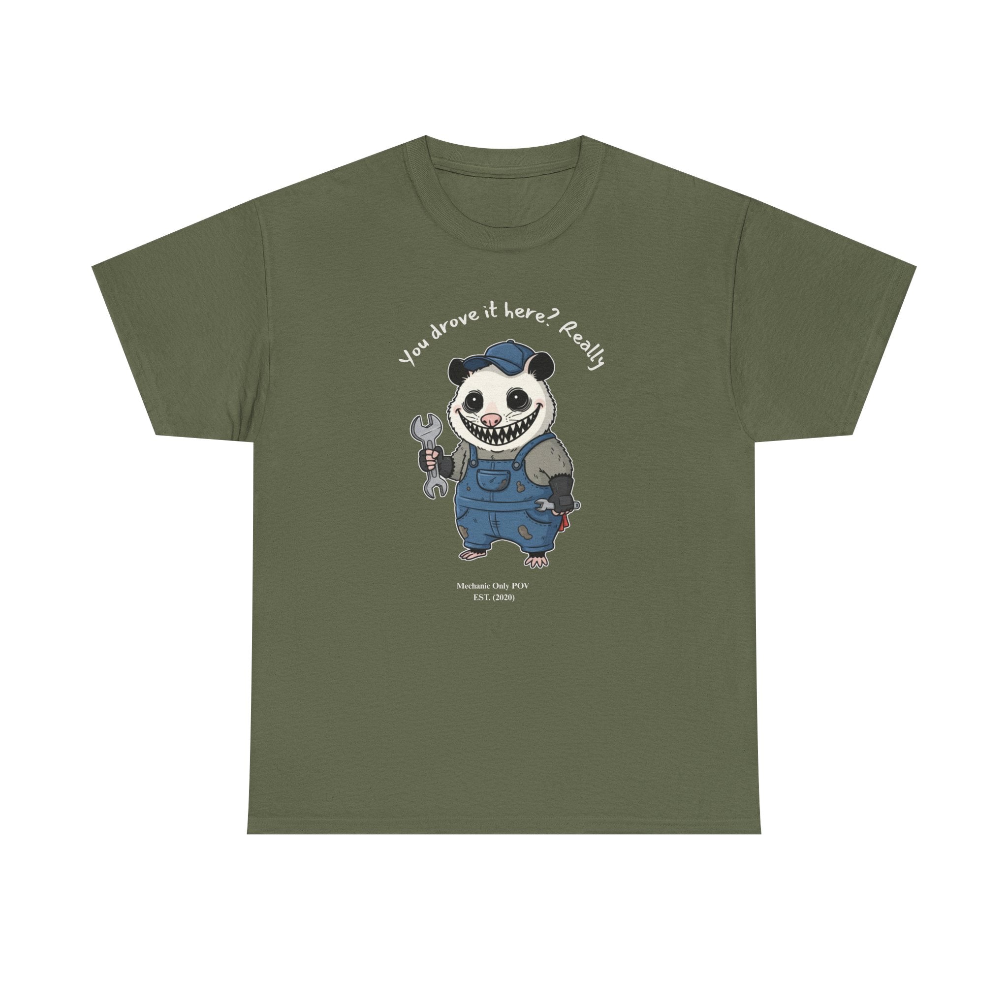 Funny Auto Mechanic T-Shirt – Sarcastic Garage Humor Tee with Custom Year