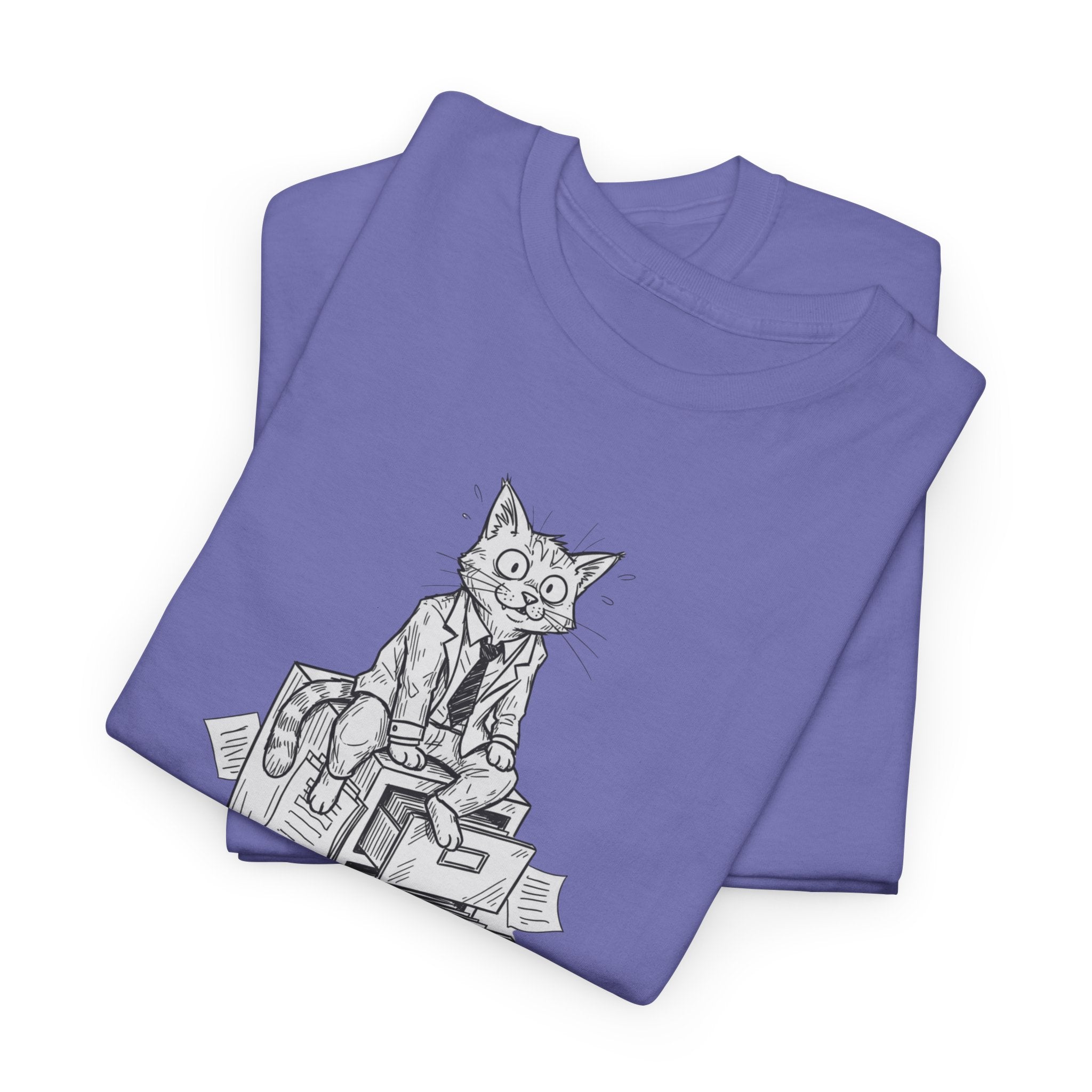 Legal’s Gonna Love This – Funny Workplace Burnout Cat T-Shirt  w/ customization