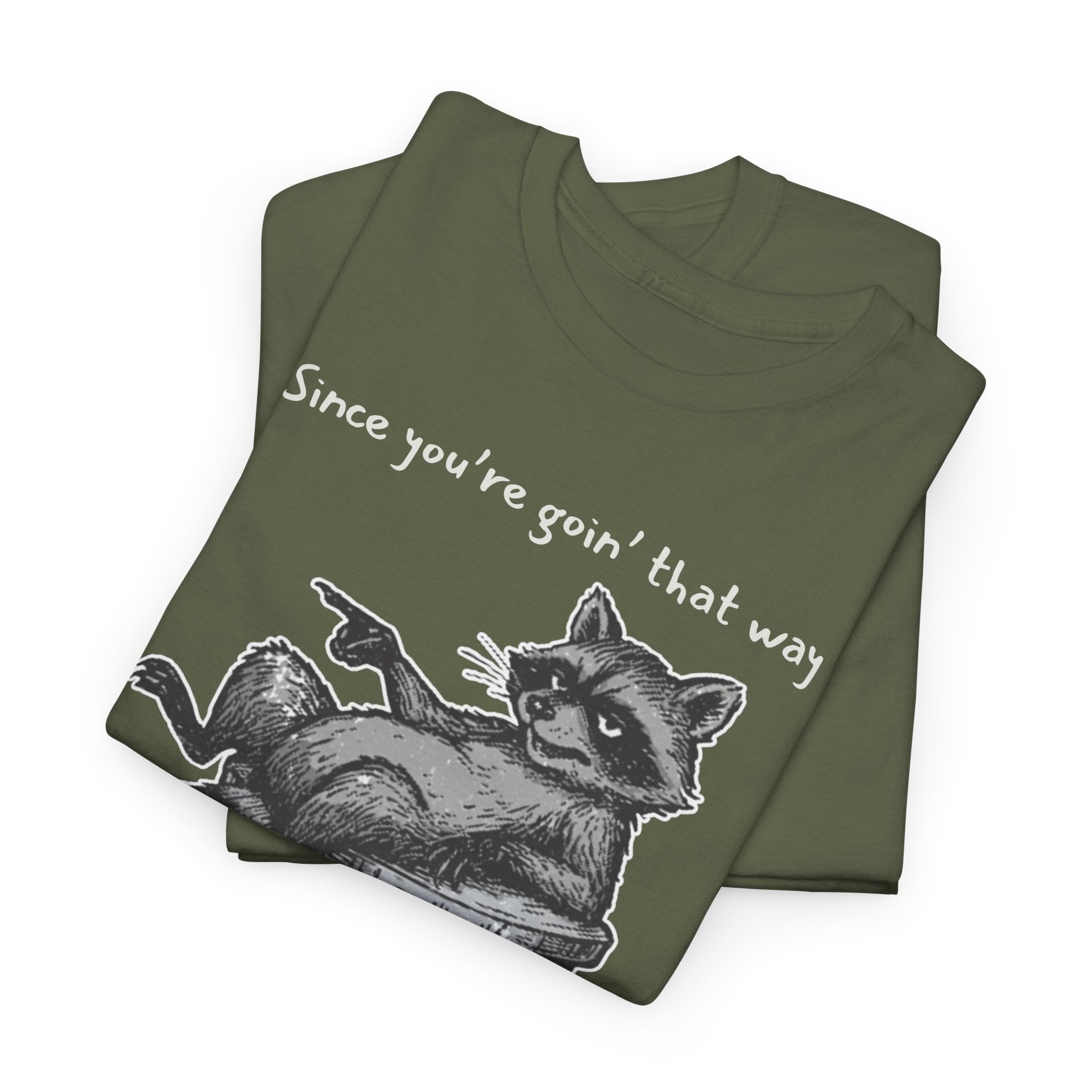 Funny Raccoon T-Shirt – Weekend Mistakes POV Garbage Can Humor – Custom Year