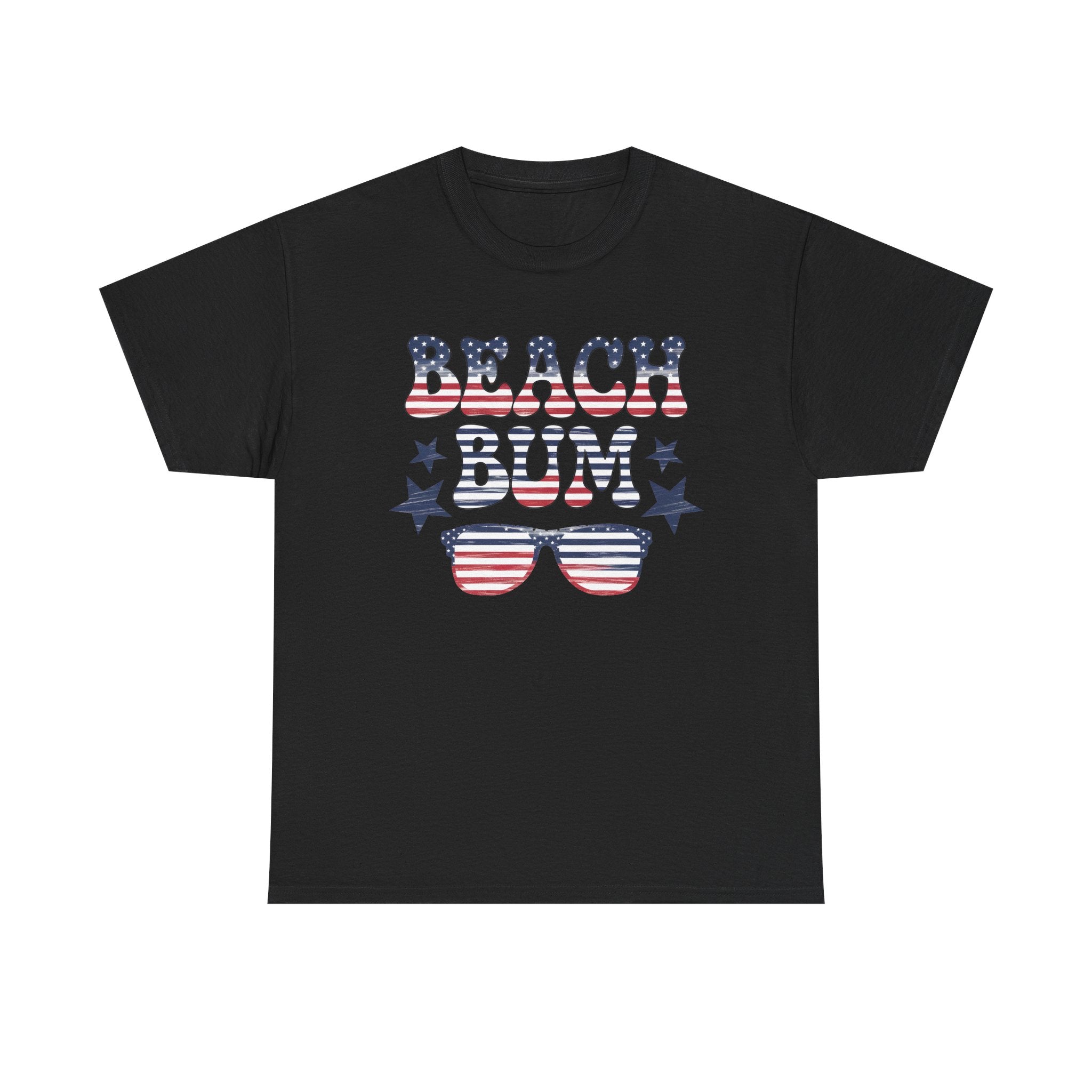 Unisex Beach Bum Tee - Perfect for Summer, Independence Day, Casual Wear, Vacation, Beach Outings, Fun in the Sun
