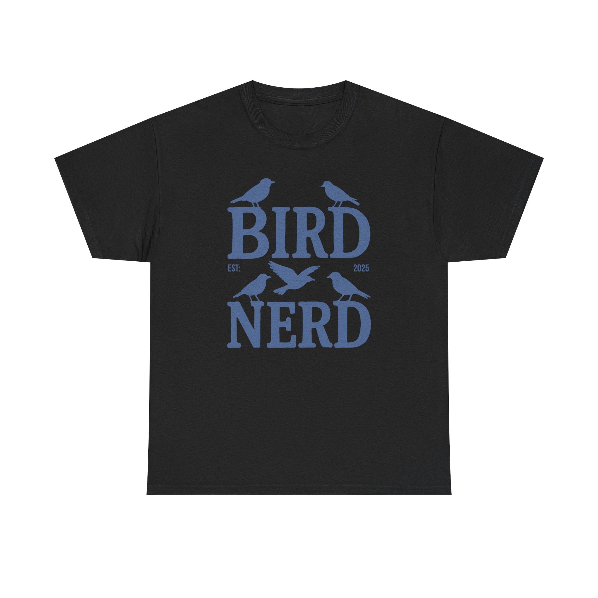 Funny Birdwatcher Custom YEAR Gift Tee for Nature Lovers & Backyard Bird Nerd Shirt