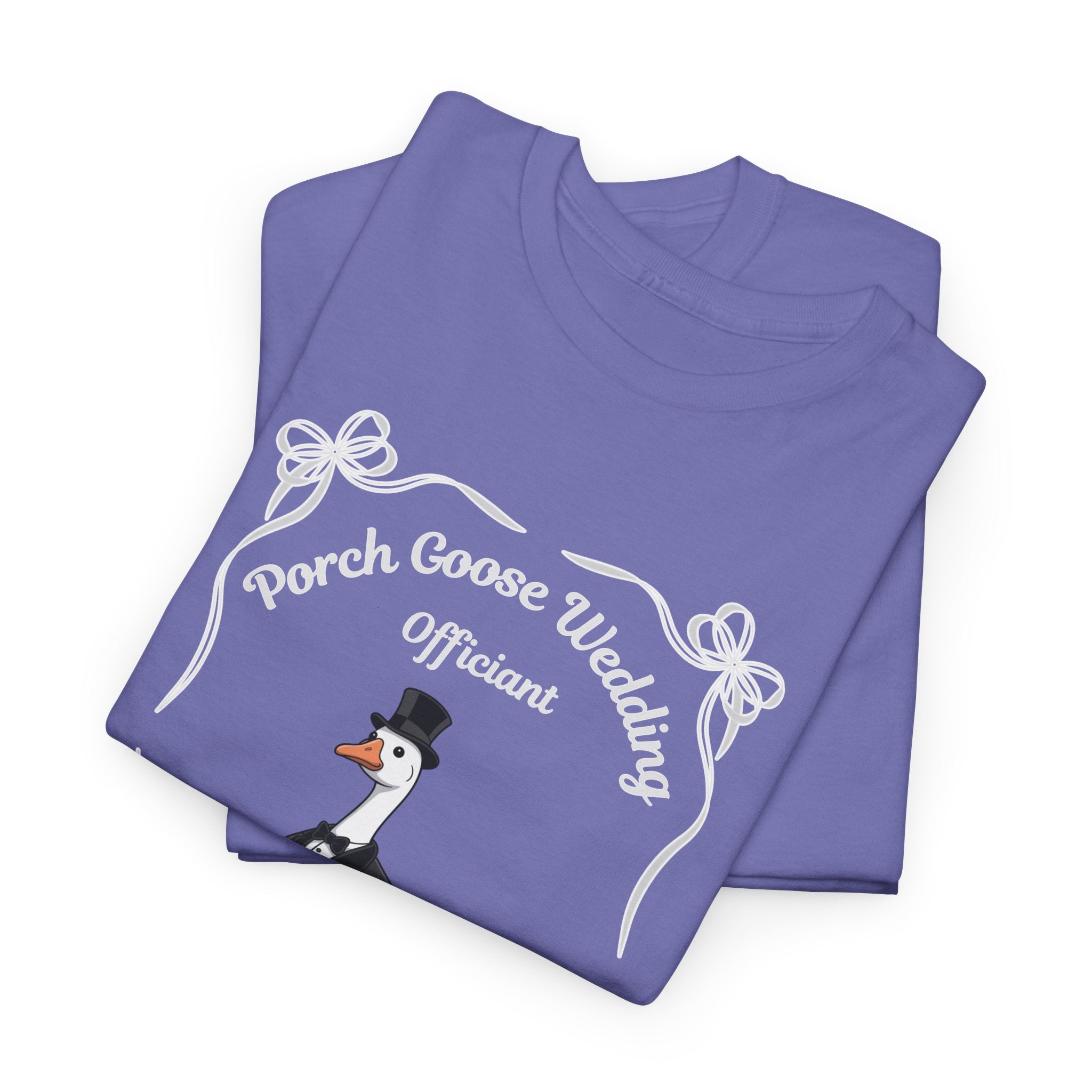 Funny Wedding Officiant Gift | Porch Goose Custom Shirt with The Day of  the Wedding