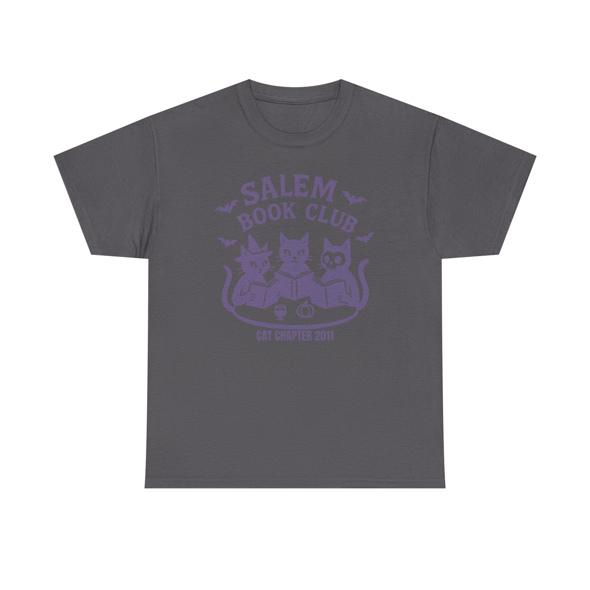 Graphic Cat Tee - Salem Book Club - Custom Name and Est Year - Gift for Bookworm