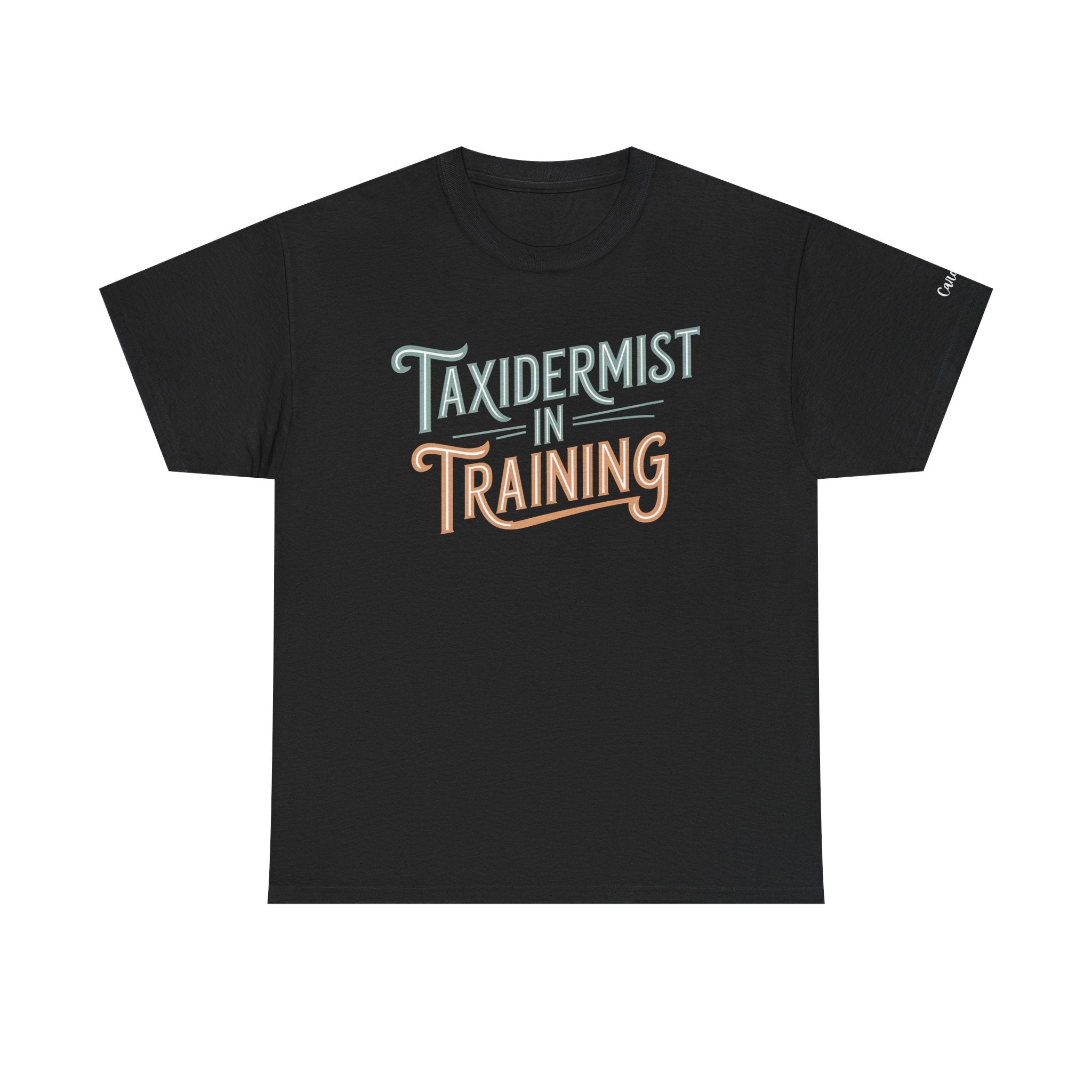 Taxidermist in Training Personalized T-Shirt, custom sleeve, name or date, Tee for Aspiring Taxidermists