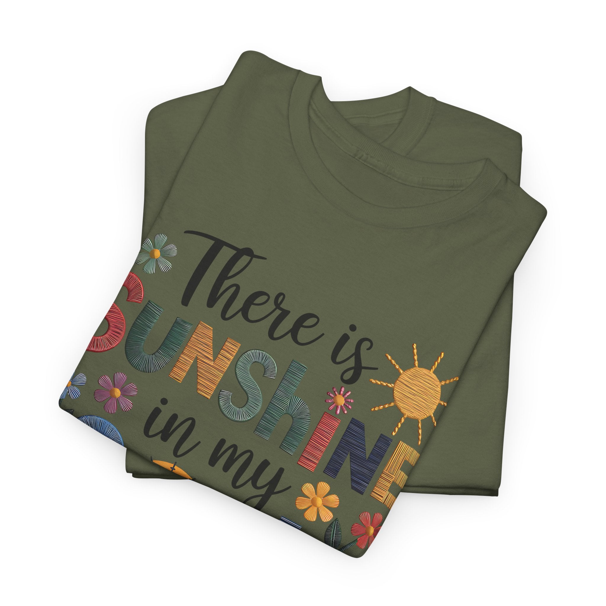 Sunshine in My Soul Tee, Inspirational T-Shirt, Positive Vibes Top, Gift for Her, Summer Casual Wear