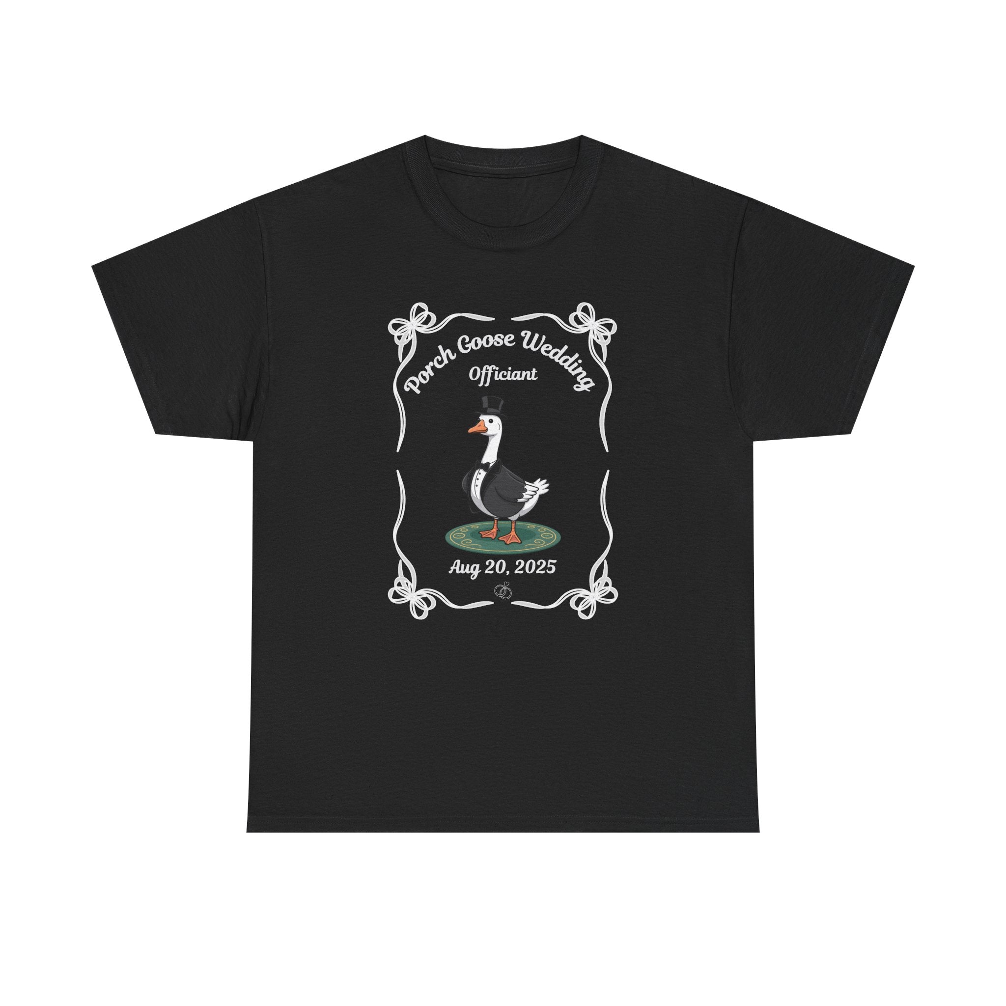 Funny Wedding Officiant Gift | Porch Goose Custom Shirt with The Day of  the Wedding