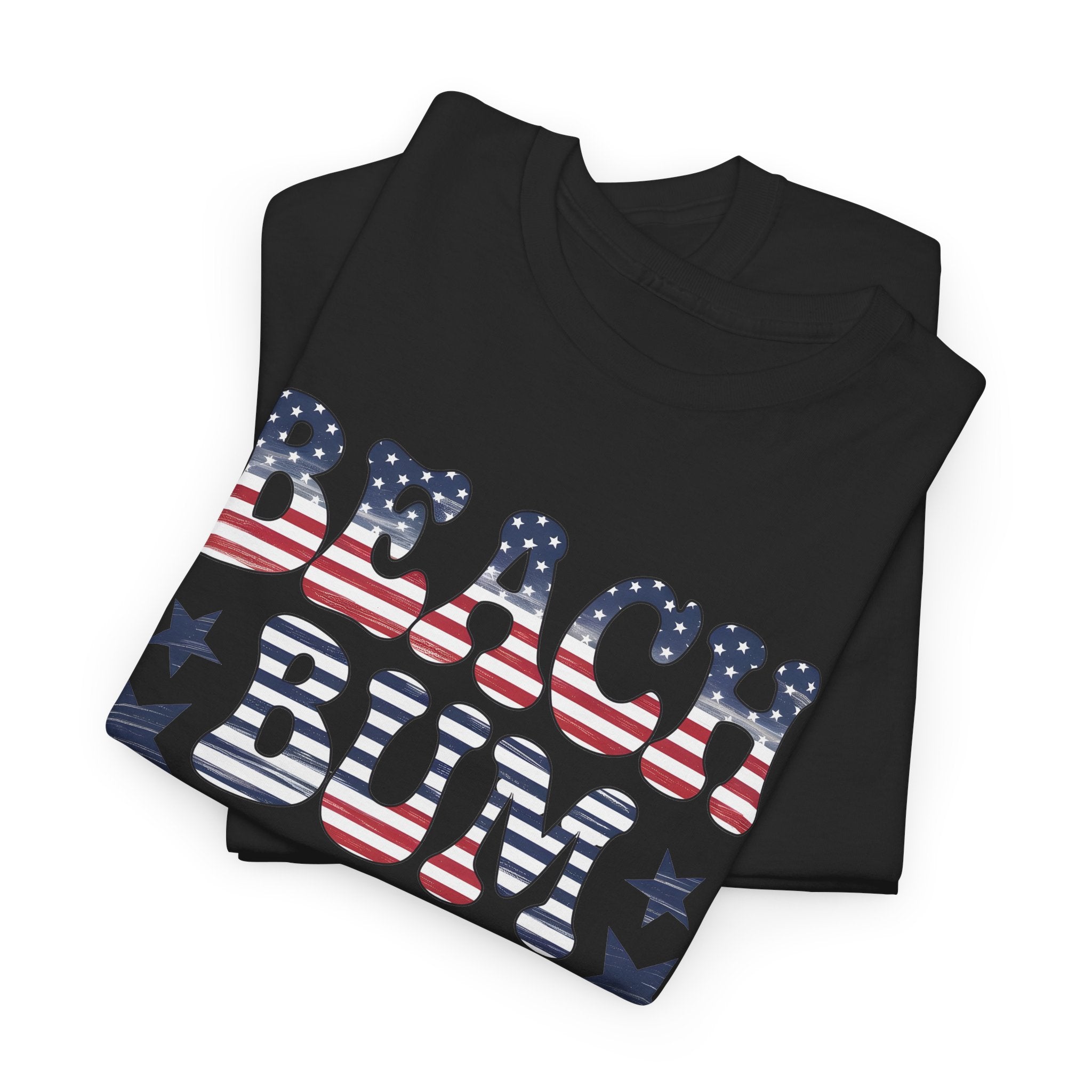 Unisex Beach Bum Tee - Perfect for Summer, Independence Day, Casual Wear, Vacation, Beach Outings, Fun in the Sun