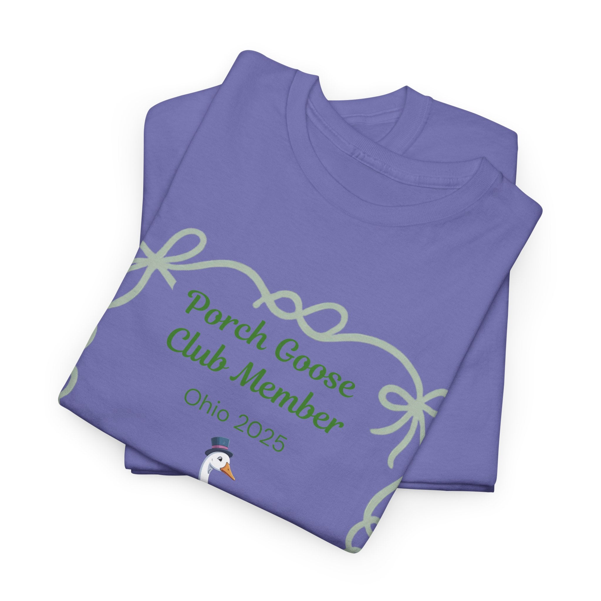 Porch Goose Club Member Shirt | Funny Custom Tee with State and Year