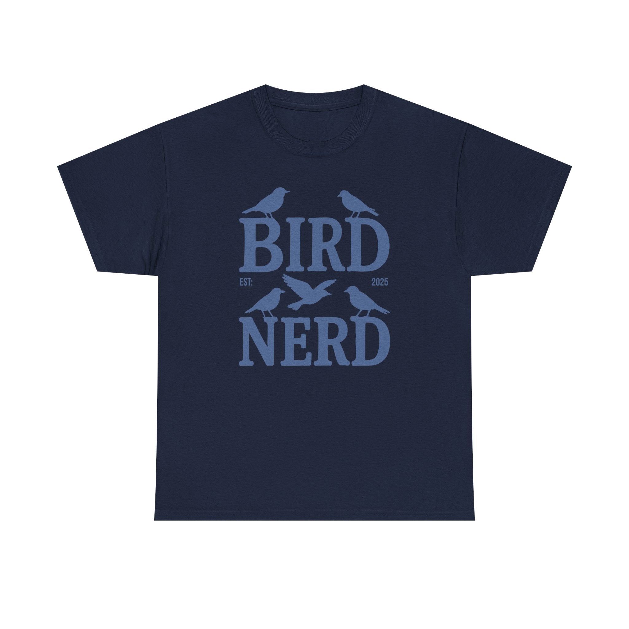 Funny Birdwatcher Custom YEAR Gift Tee for Nature Lovers & Backyard Bird Nerd Shirt