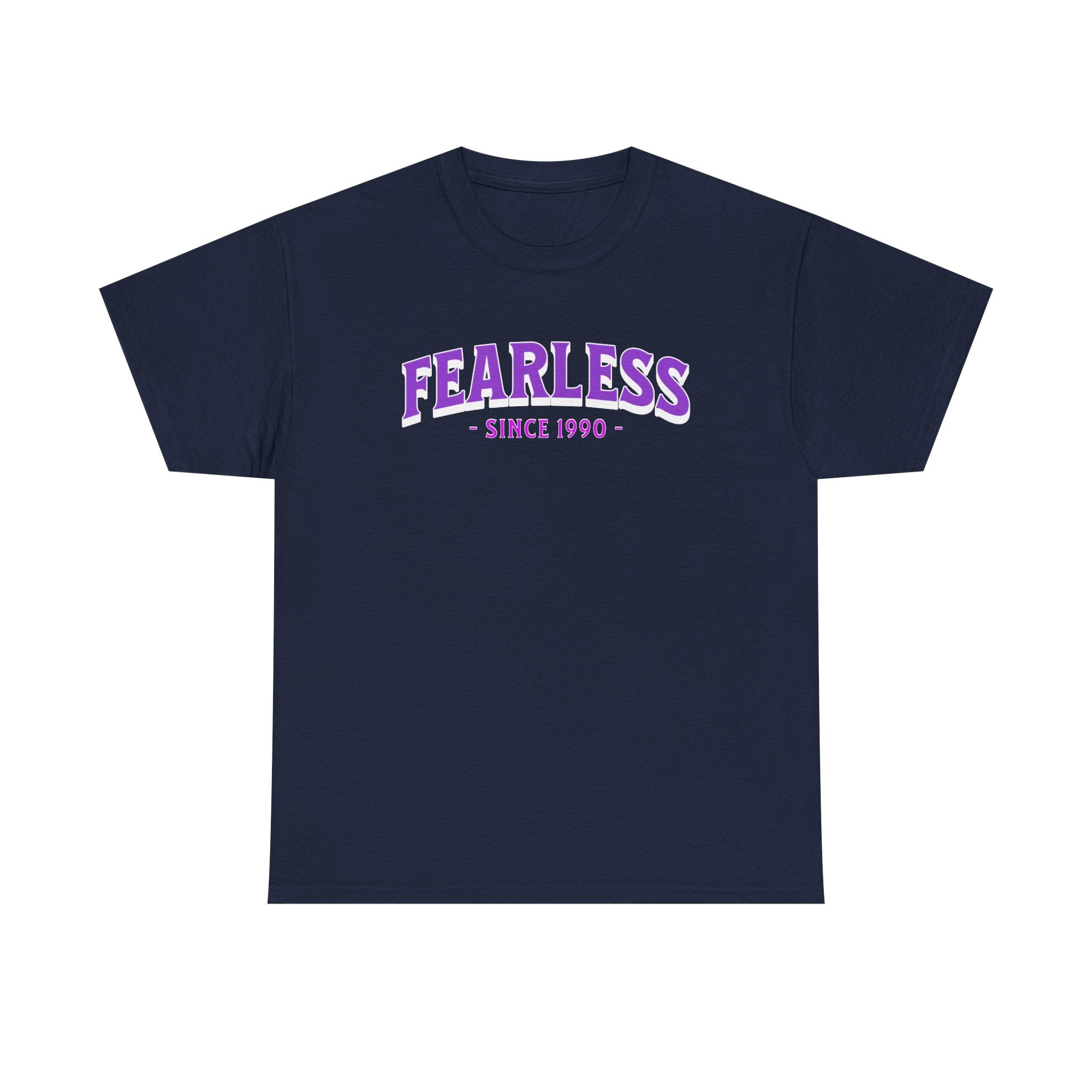 Custom Fearless Since YEAR T-Shirt, Personalized Year, Empowerment Mental Health Gift Tee