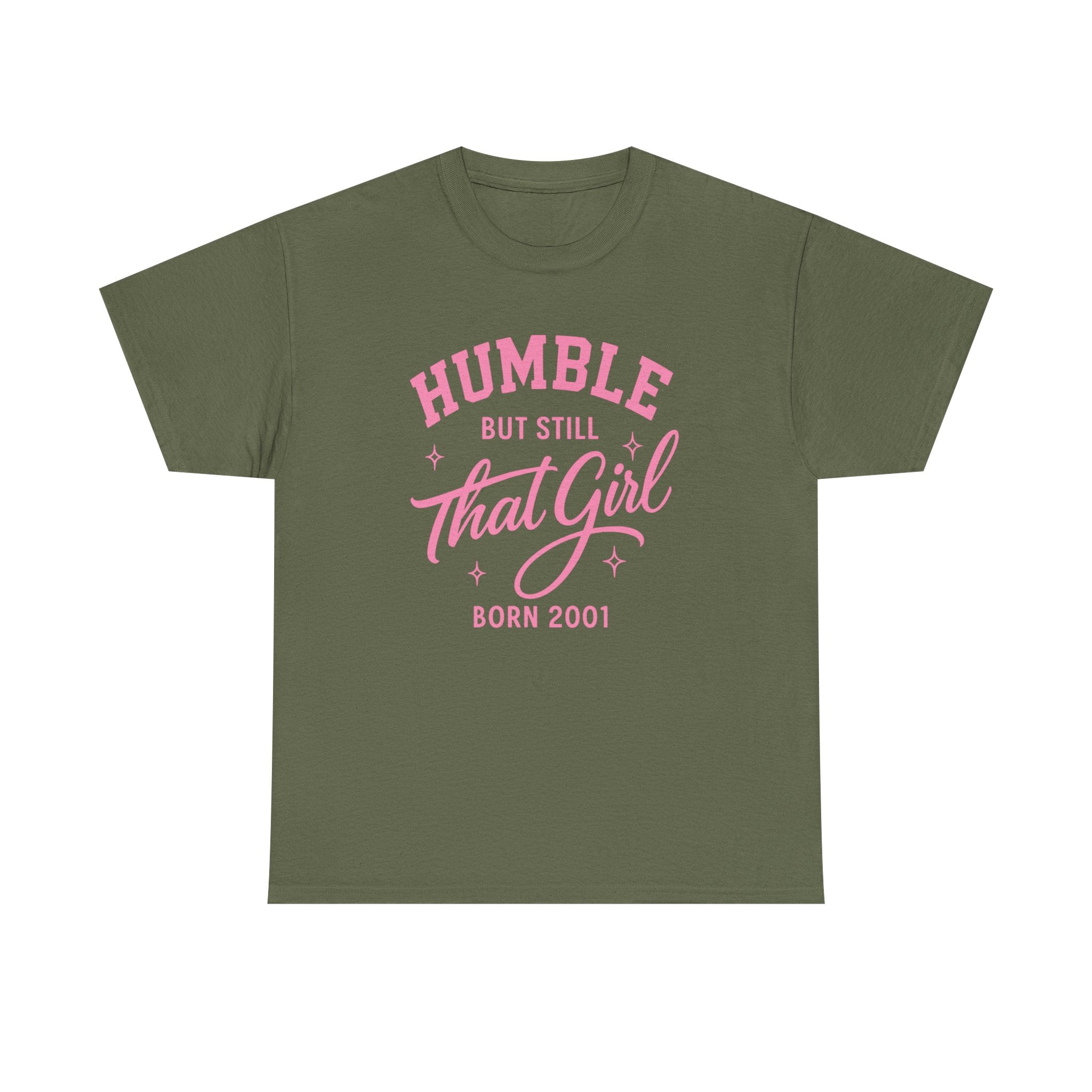 Humble Girl Energy Shirt – Sarcastic Graphic Tee for Girls Who Meditate, Manifest, and Still Judge