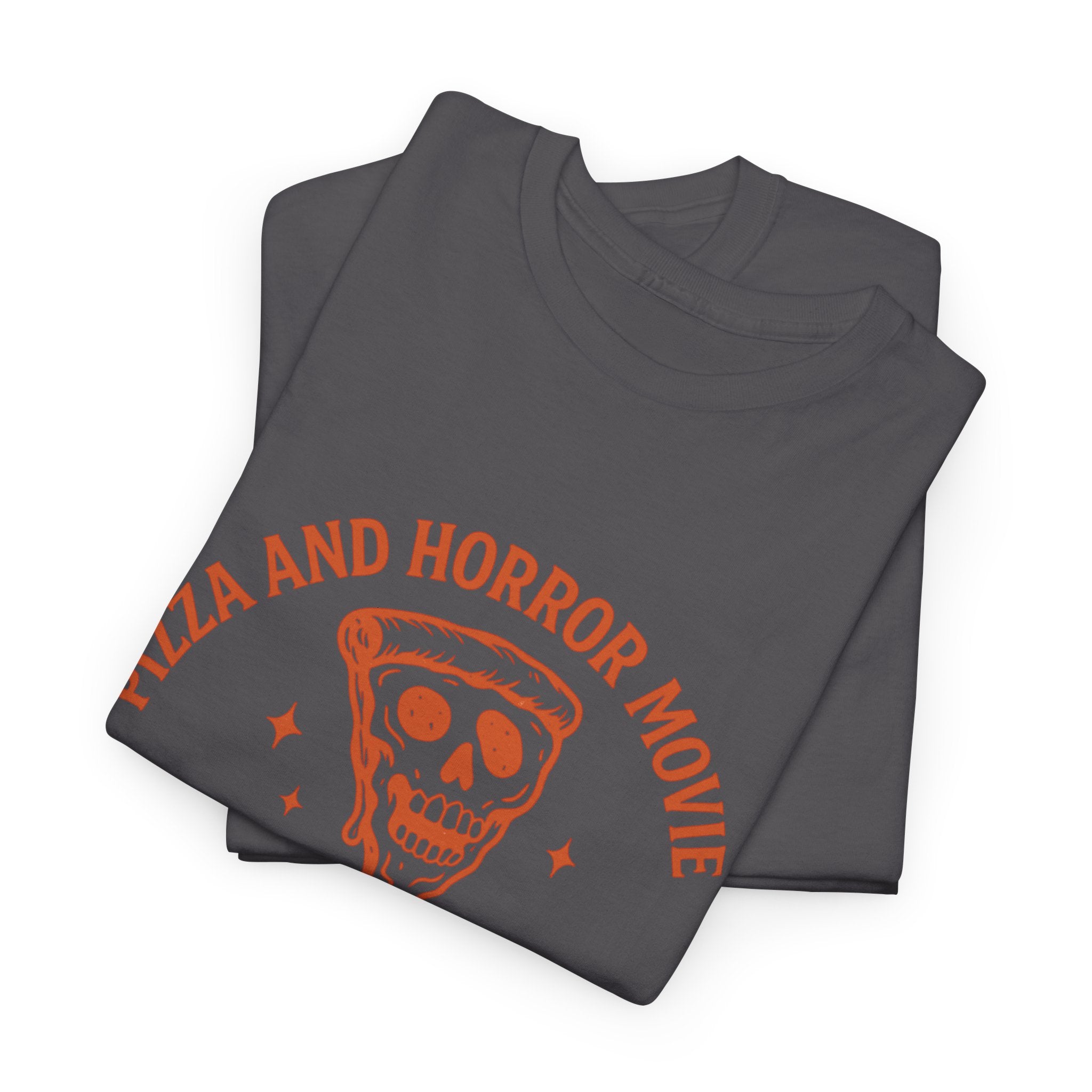 Pizza and Horror Movie Social Club Shirt – Fake Club Tee with Optional Custom Year