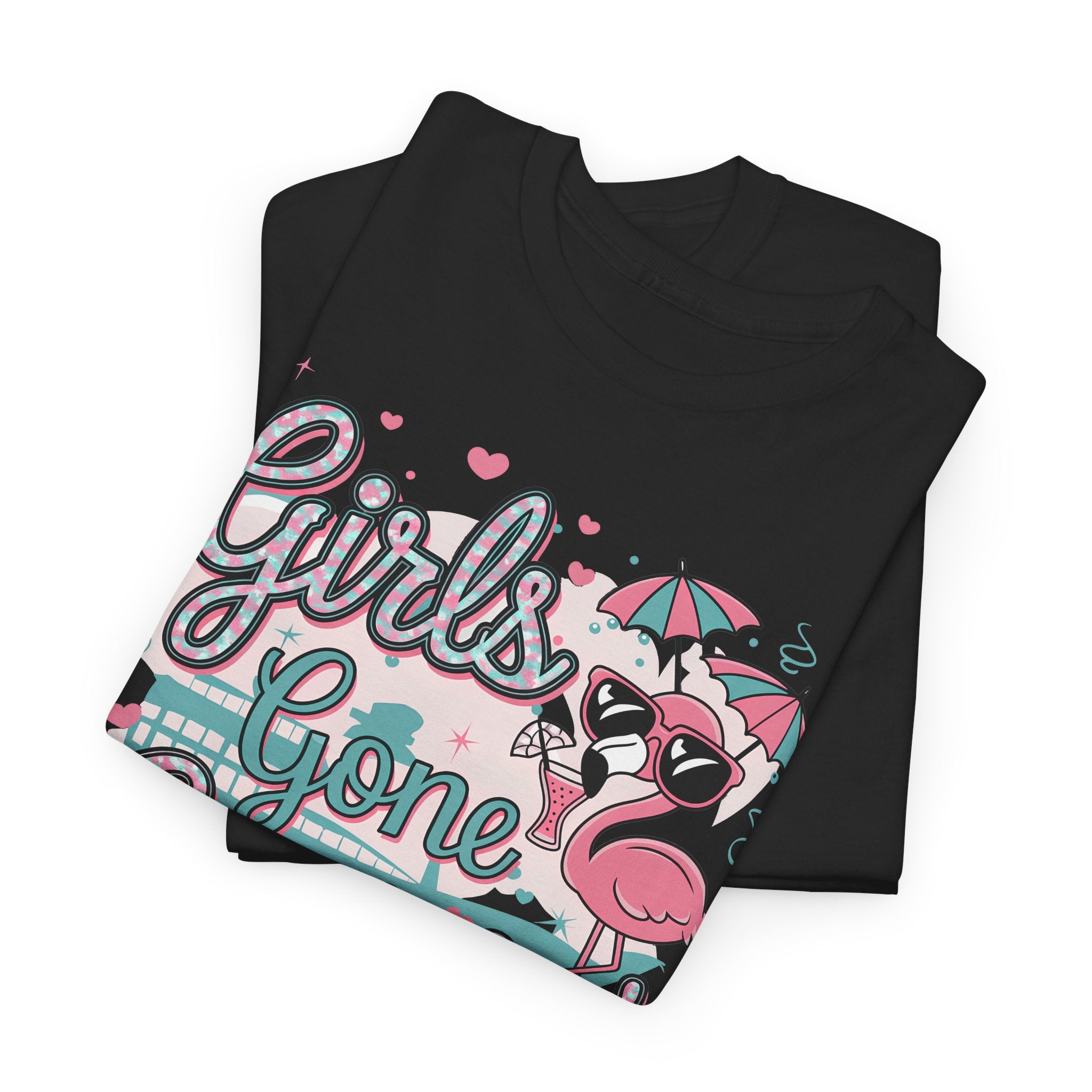 Girls Gone Cruisin’ T-Shirt – Fun Cruise Group Shirt with Custom Year - Fun Summer Shirt, Beach Bonfire Top, Gift for Friends, Vacation Wear, Casual Style