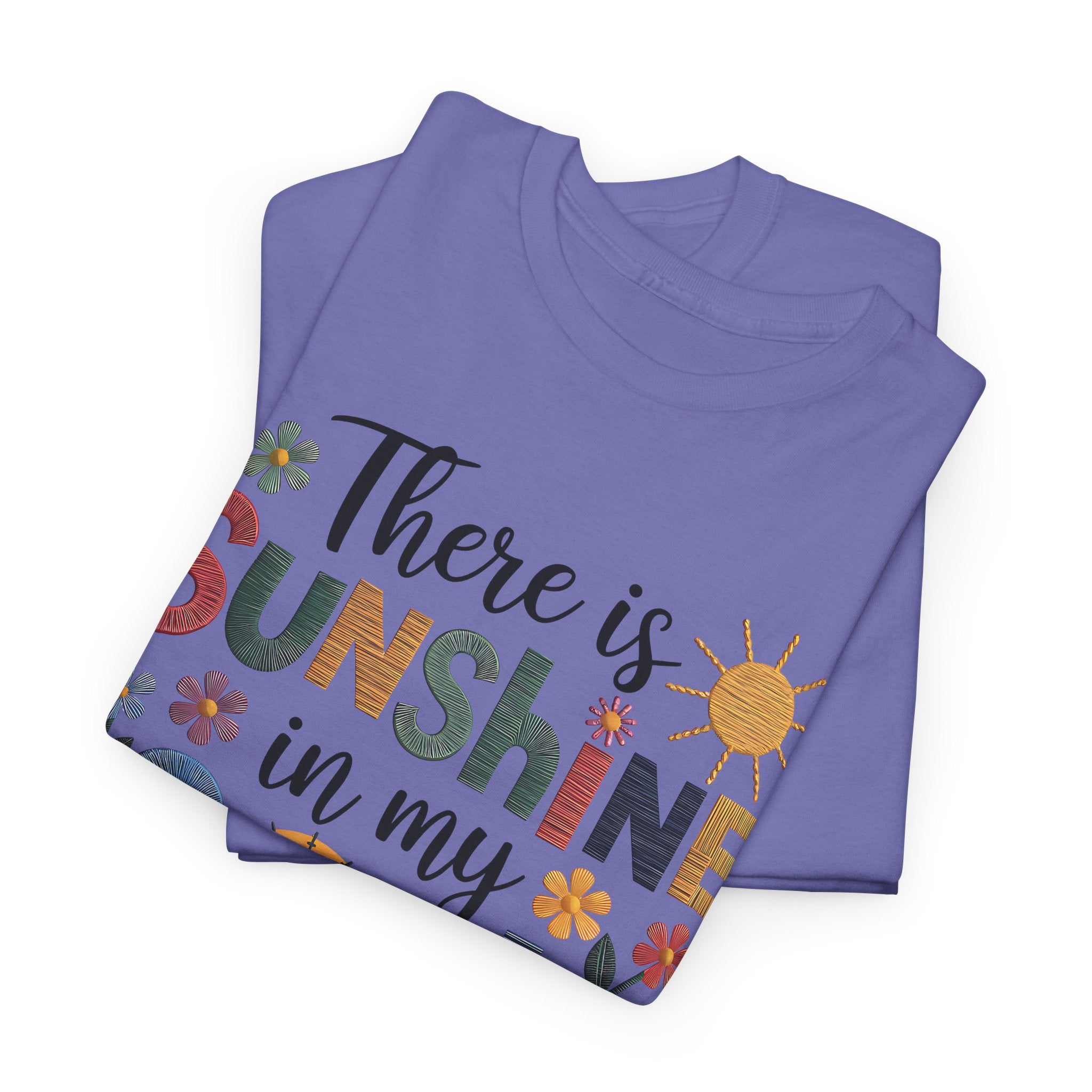 Sunshine in My Soul Tee, Inspirational T-Shirt, Positive Vibes Top, Gift for Her, Summer Casual Wear