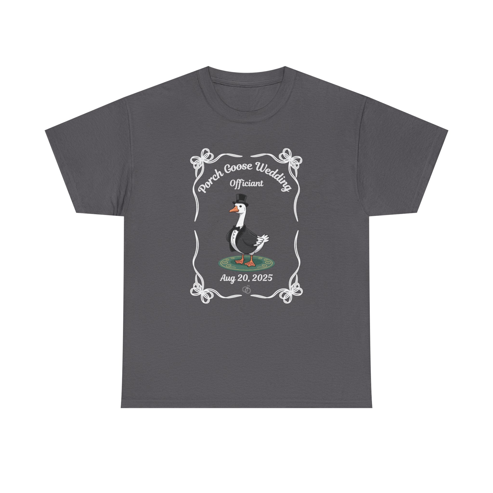 Funny Wedding Officiant Gift | Porch Goose Custom Shirt with The Day of  the Wedding