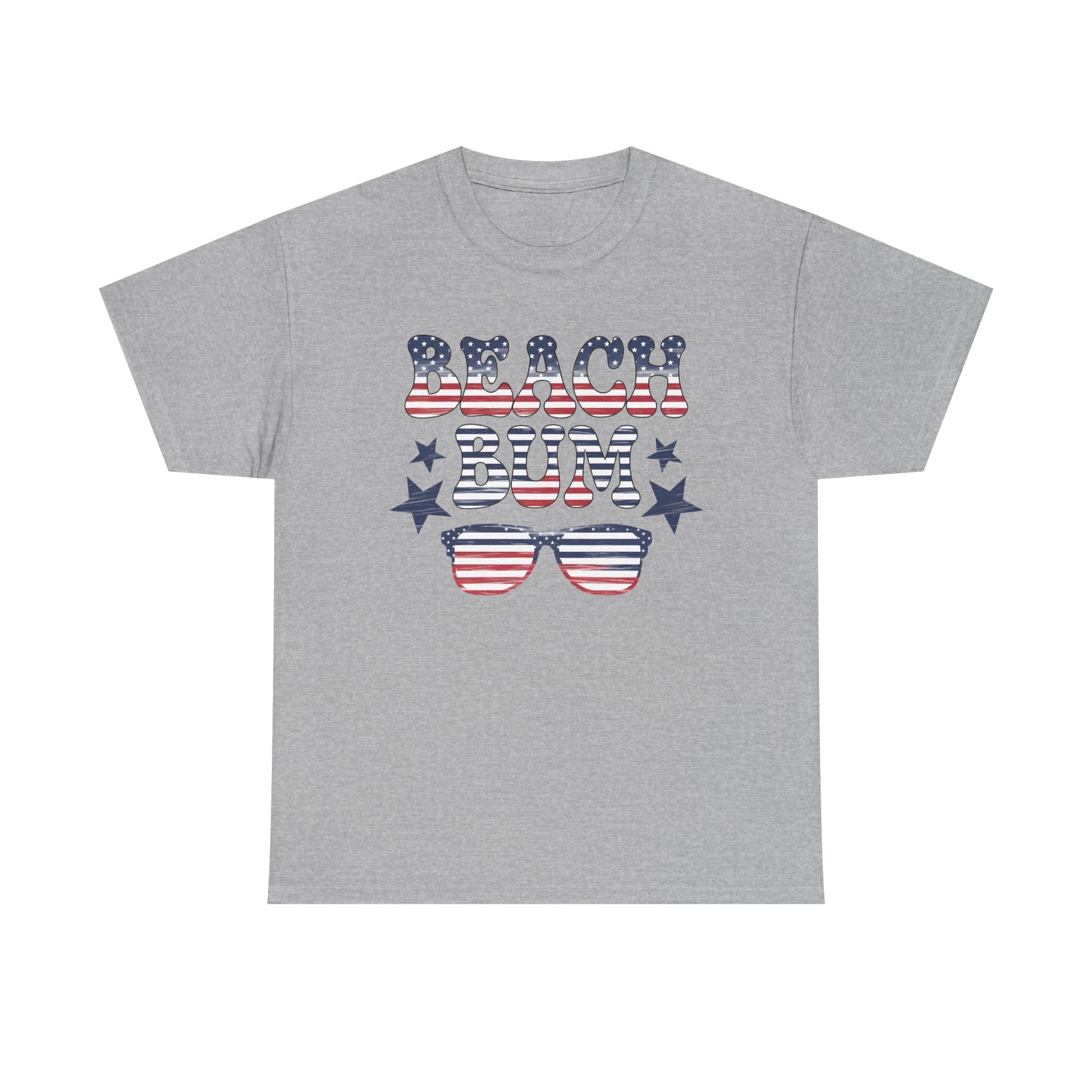 Unisex Beach Bum Tee - Perfect for Summer, Independence Day, Casual Wear, Vacation, Beach Outings, Fun in the Sun