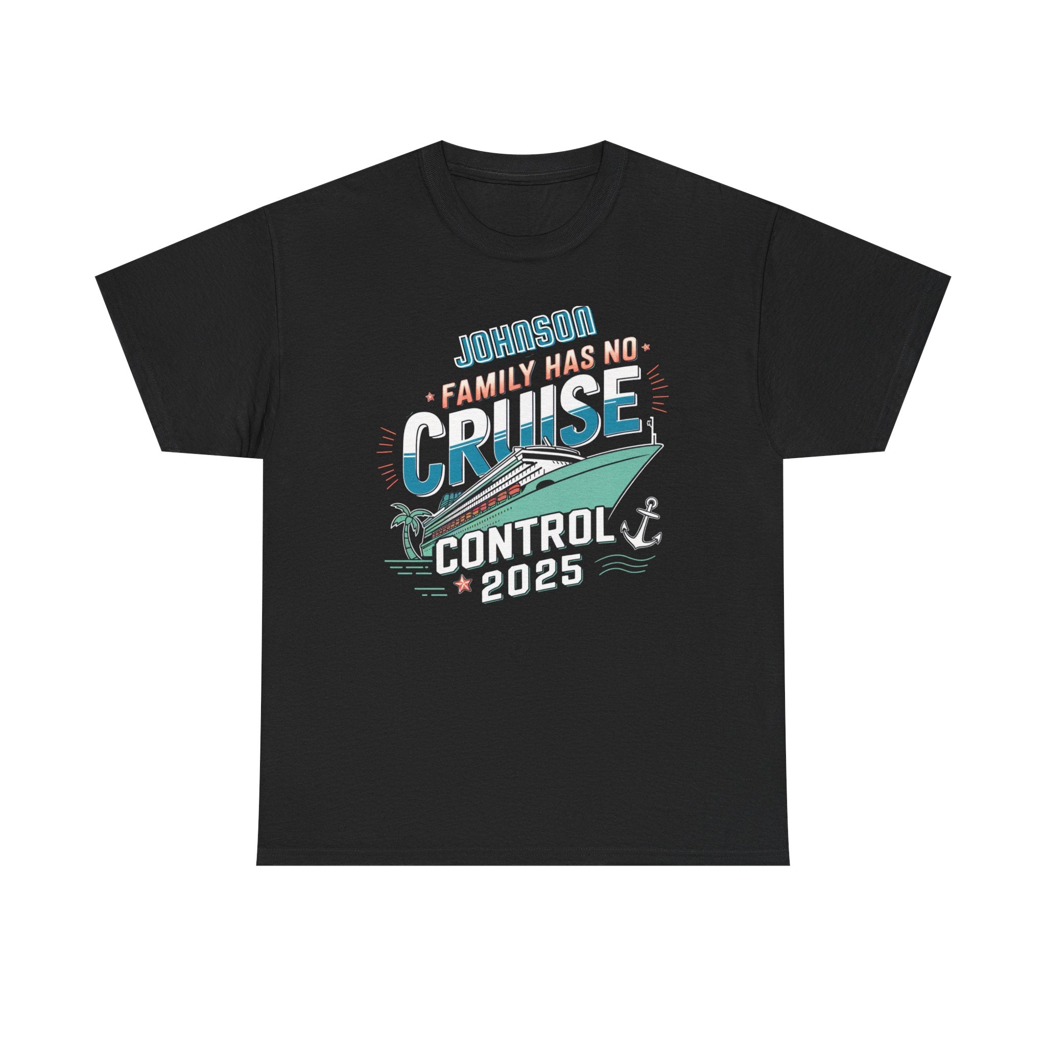 Family Last Name Custom Tee, Personalized Group Graphic, Cruise Control 2025, Family Reunion, Matching