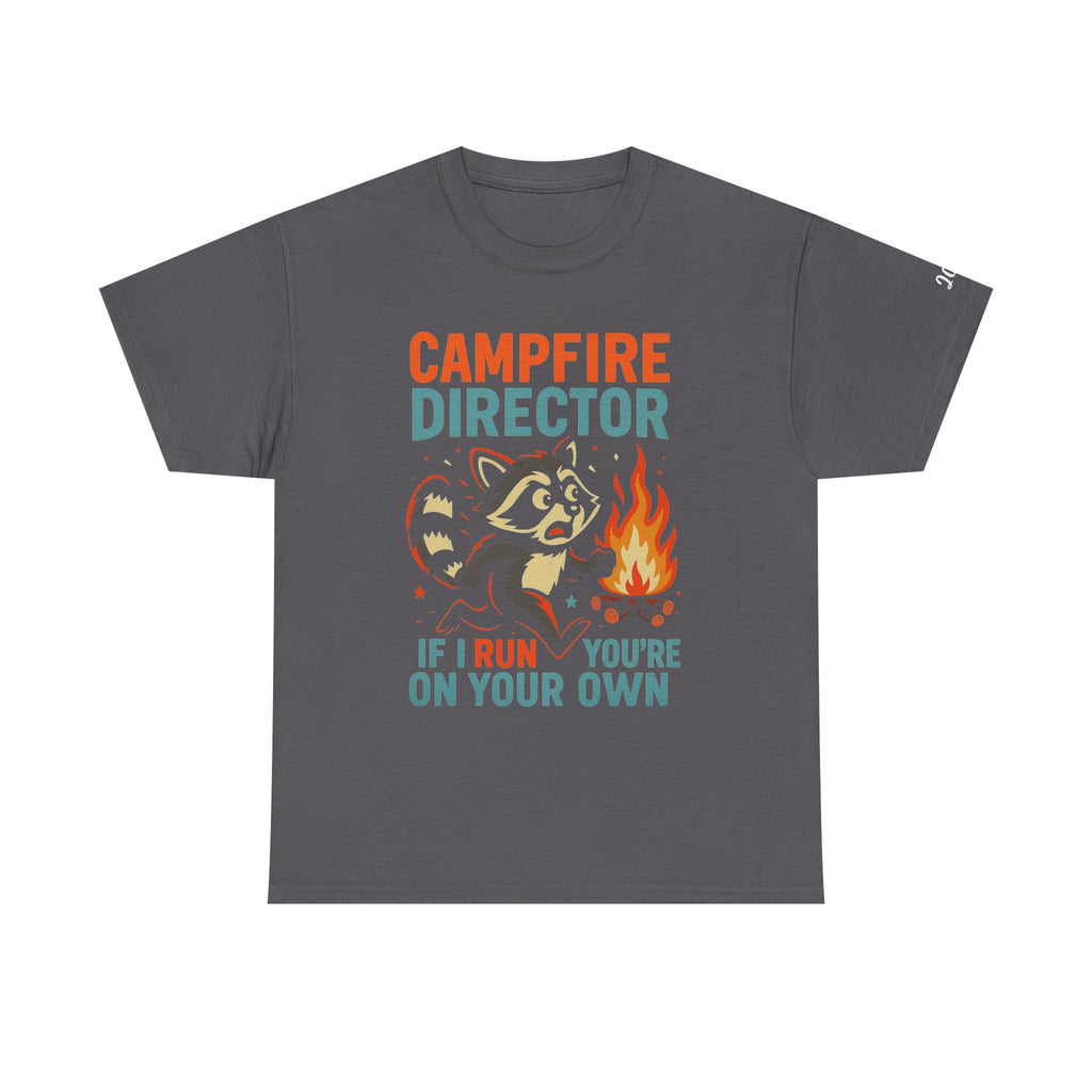 Campfire Director Raccoon Shirt – If I Run You’re On Your Own Funny Tee