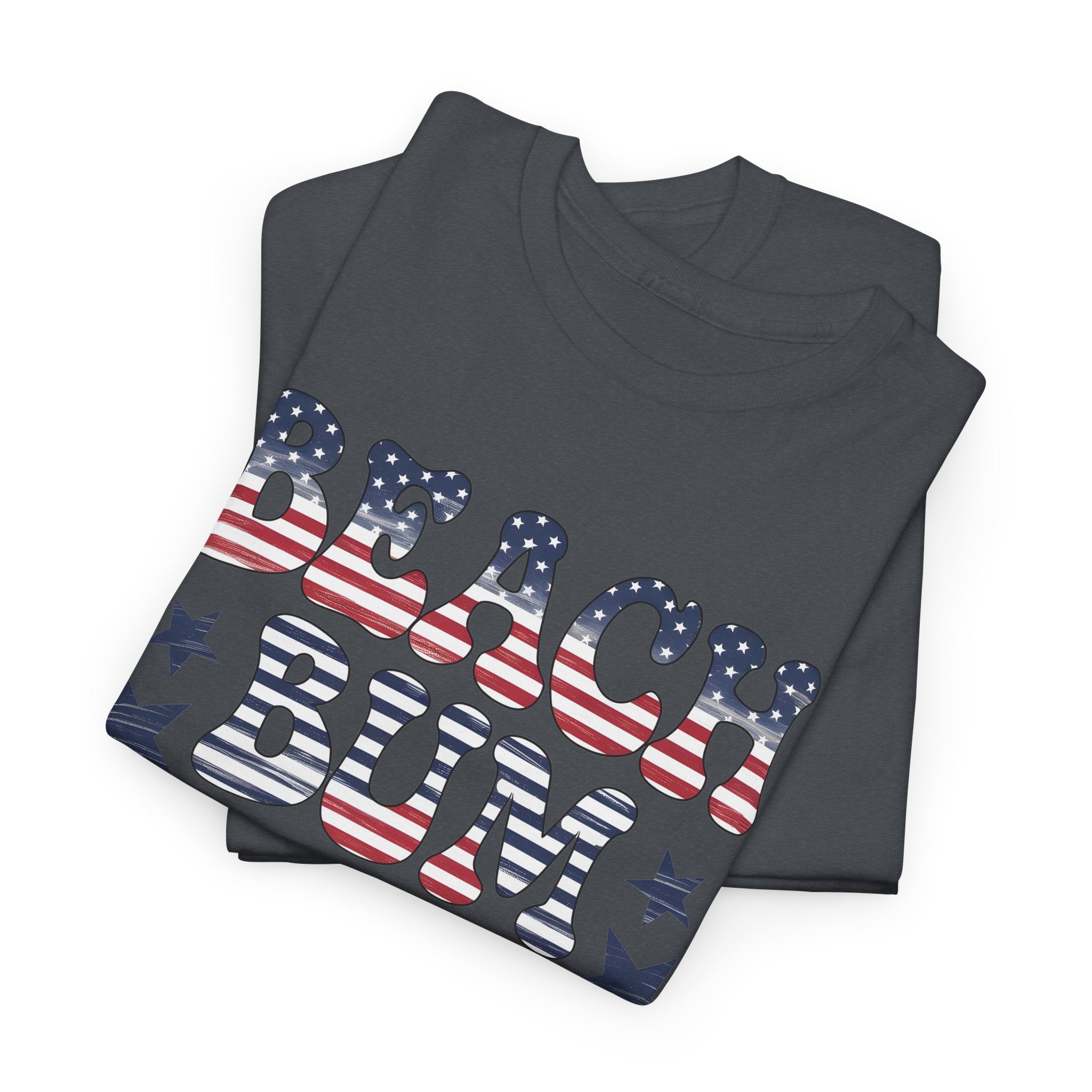 Unisex Beach Bum Tee - Perfect for Summer, Independence Day, Casual Wear, Vacation, Beach Outings, Fun in the Sun