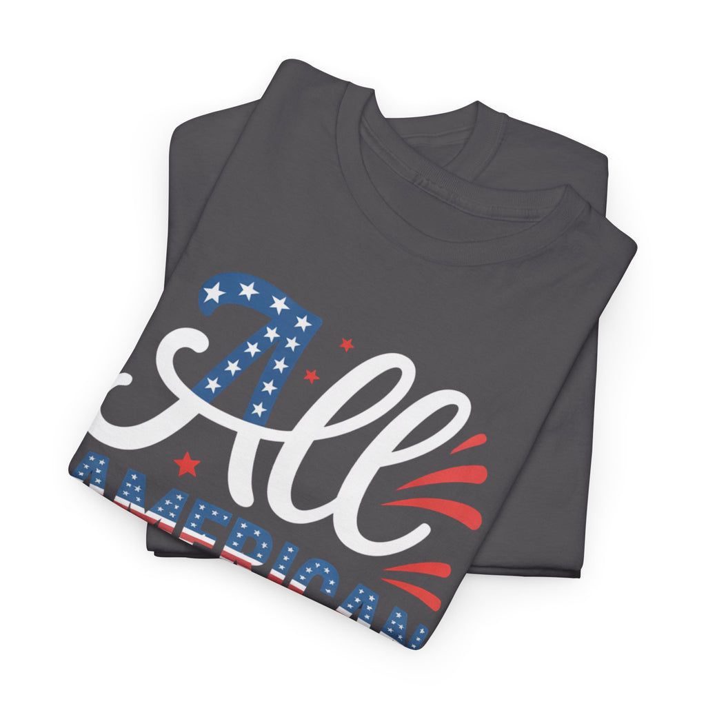 All American Baby Unisex Cotton Tee, Fourth of July Shirt, Patriotic Top