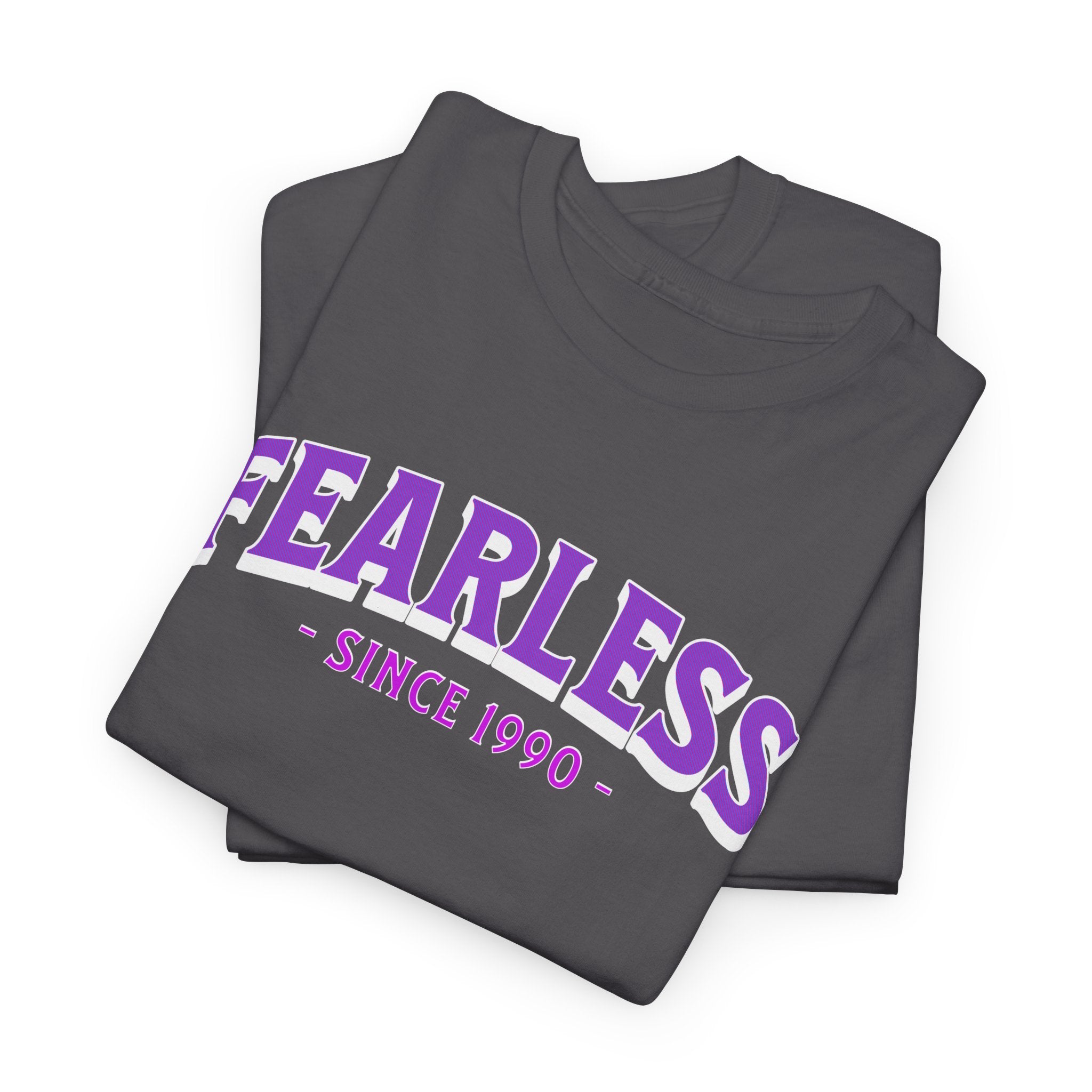 Custom Fearless Since YEAR T-Shirt, Personalized Year, Empowerment Mental Health Gift Tee