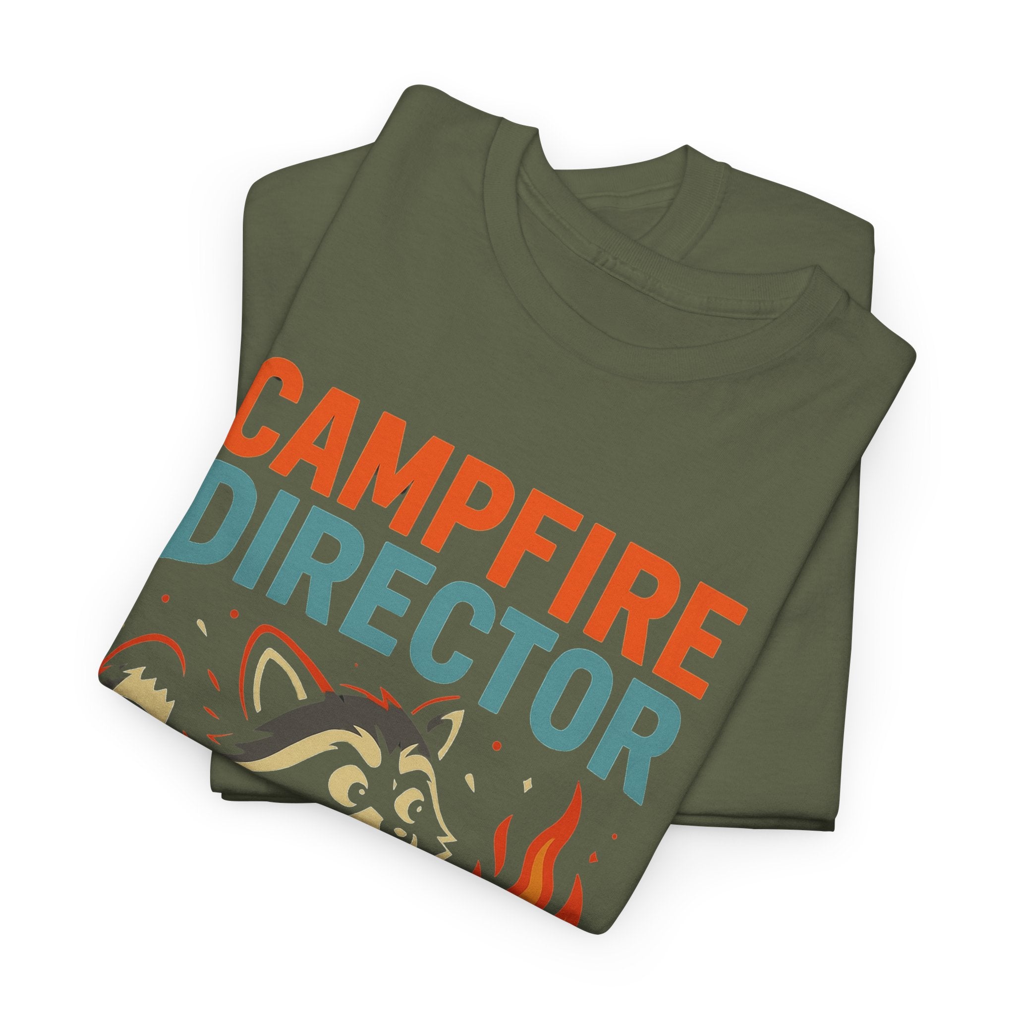 Campfire Director Raccoon Shirt – If I Run You’re On Your Own Funny Tee