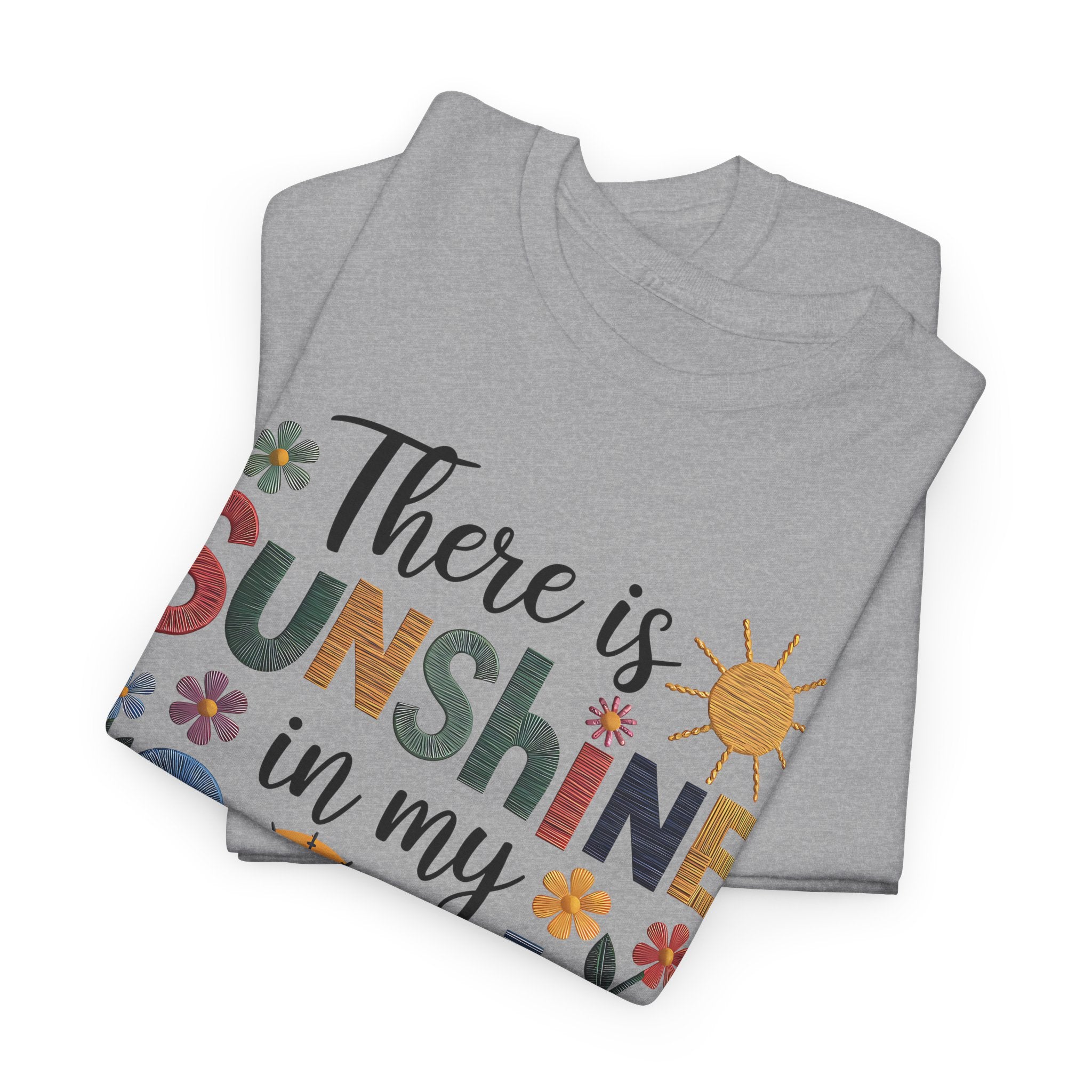Sunshine in My Soul Tee, Inspirational T-Shirt, Positive Vibes Top, Gift for Her, Summer Casual Wear