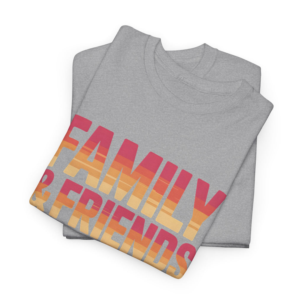 Family & Friends Cruise Unisex Tee - Perfect for Group Gatherings, Vacations, Wearable Memories, Travel, Summer Fun!