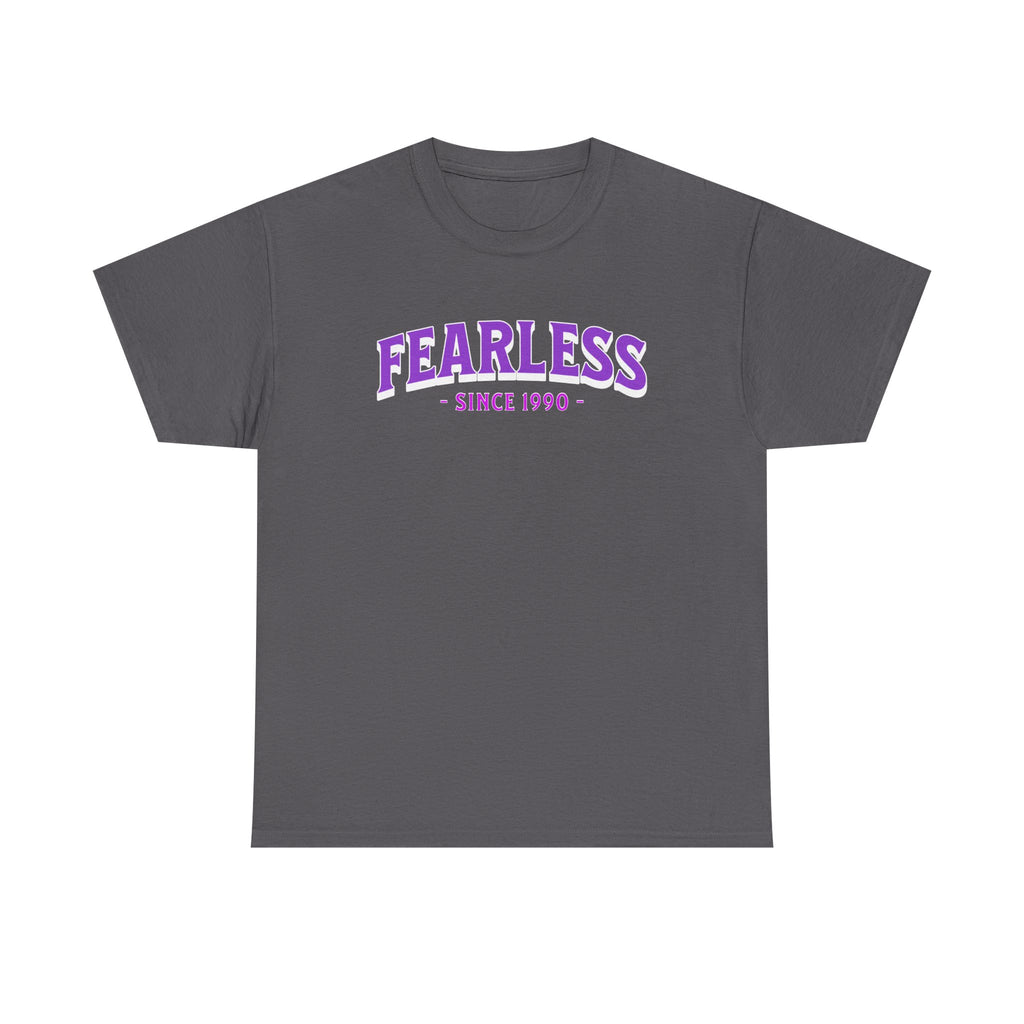 Custom Fearless Since YEAR T-Shirt, Personalized Year, Empowerment Mental Health Gift Tee