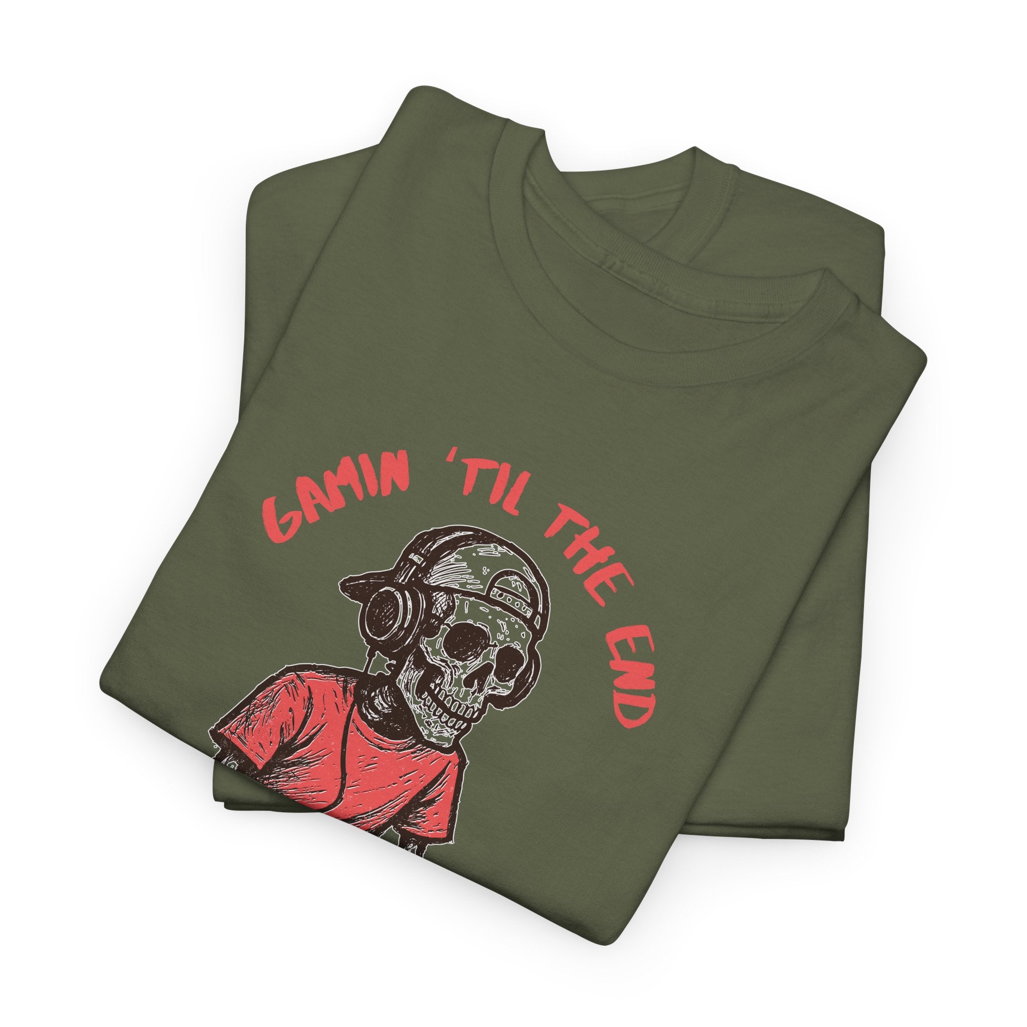 Gamin’ Till I Die T-Shirt – Custom Gamer Tag Tee for Hardcore Gamers, Streamers & Late-Night Button Mashers
