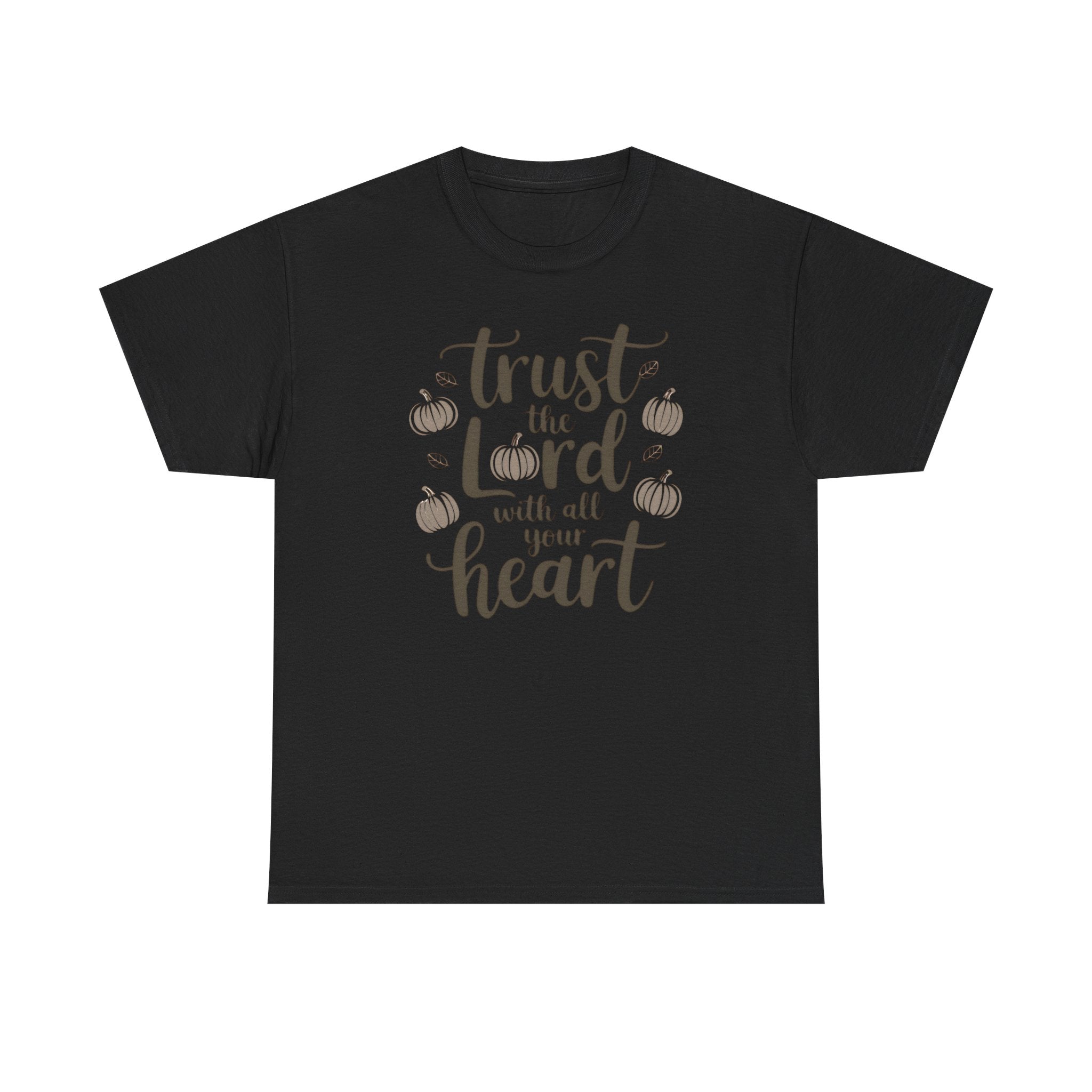 Faith-Inspired Unisex Heavy Cotton Tee - Trust the Lord with All Your Heart, Christian Apparel, Fall Fashion, Inspirational Gift, Cozy [...]