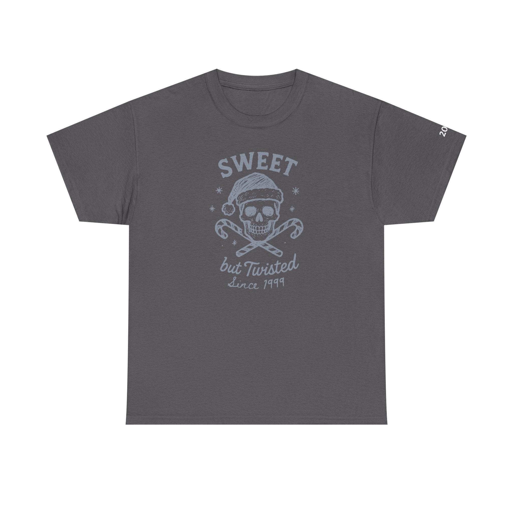 Sweet but Twisted Shirt – Funny Christmas Skull Tee – Candy Cane Humor – Custom Since Year Gift