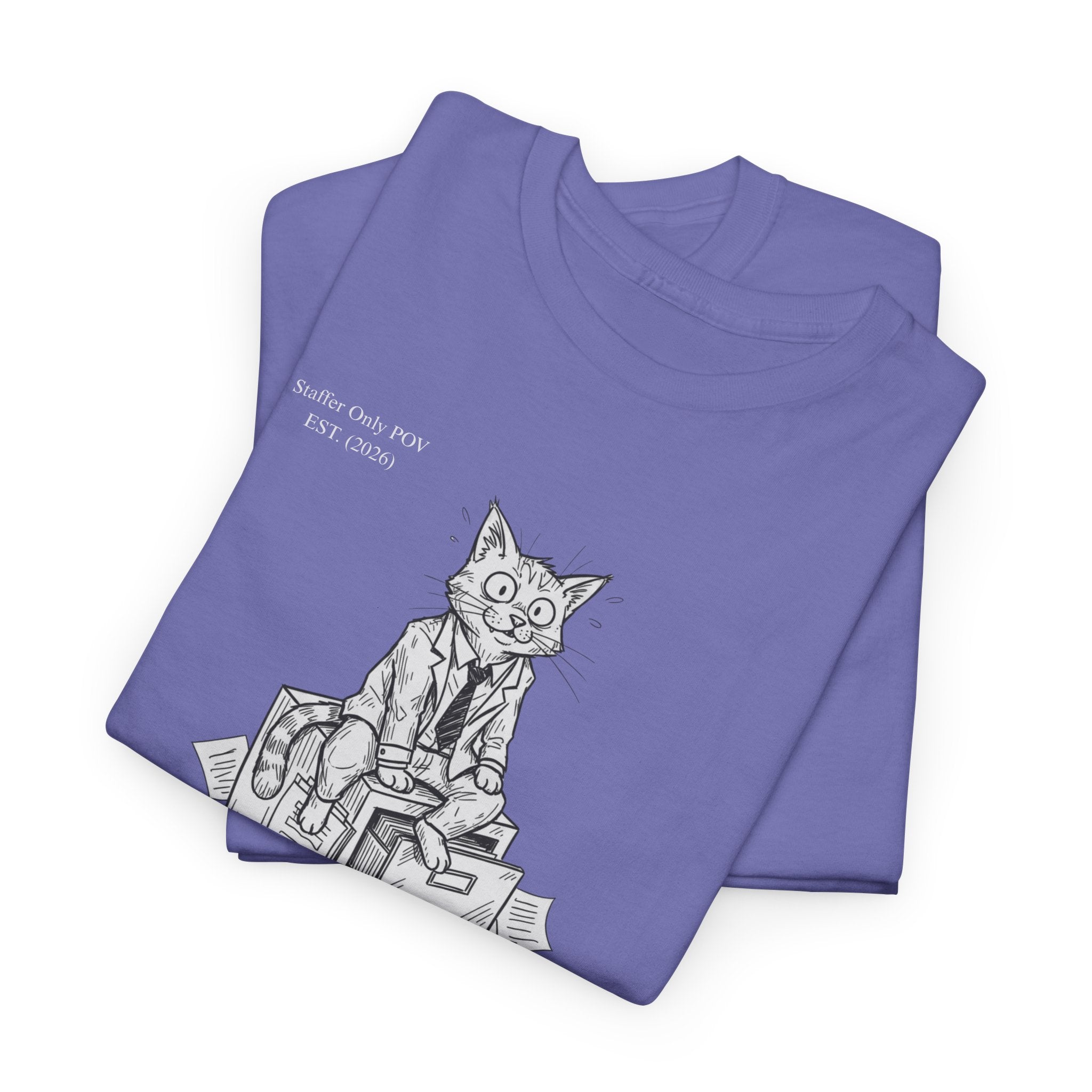 Legal’s Gonna Love This – Funny Office Staffer POV Cat T-Shirt
