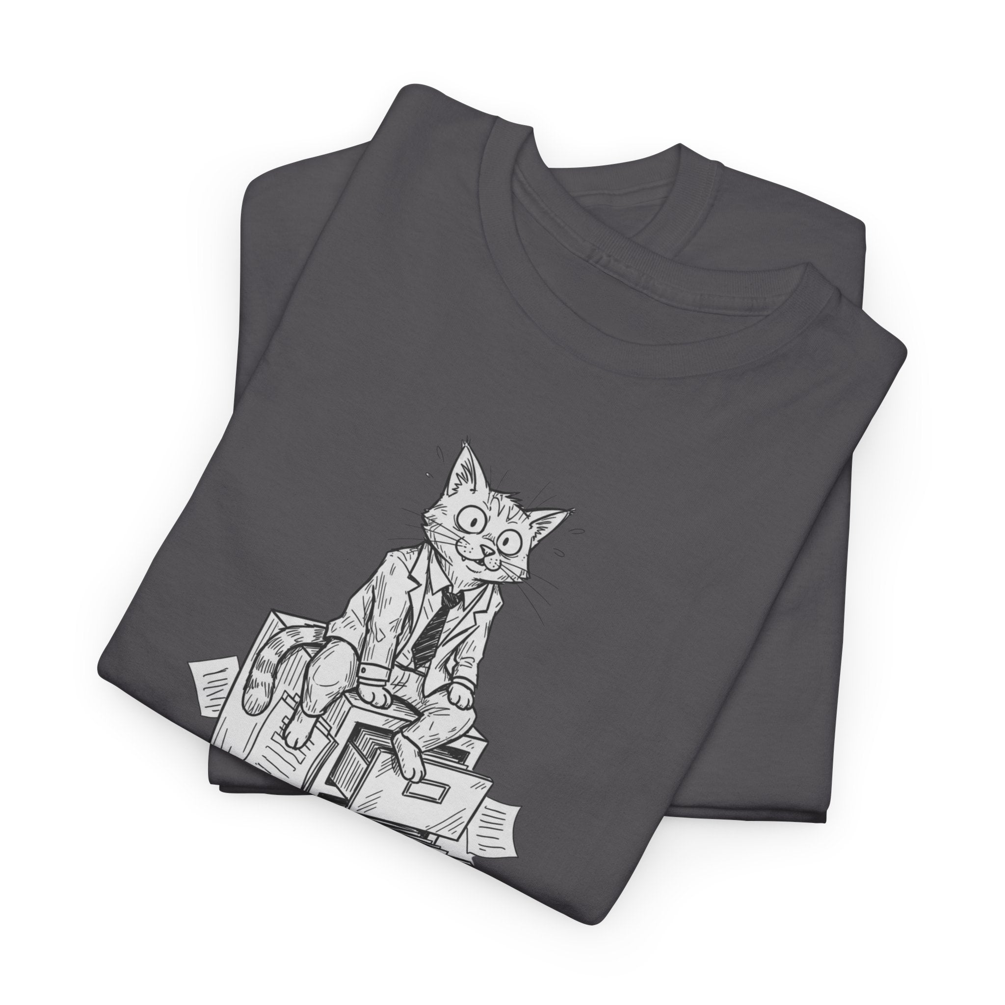 Legal’s Gonna Love This – Funny Workplace Burnout Cat T-Shirt  w/ customization