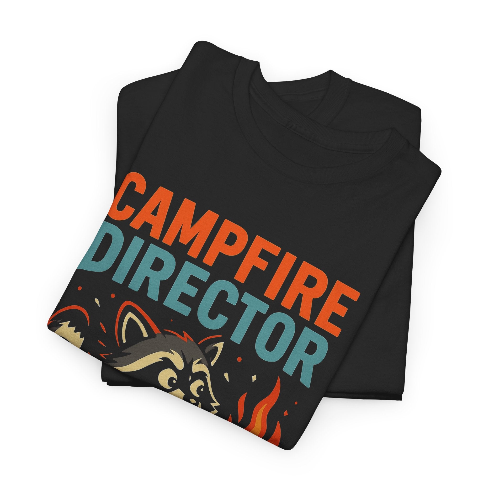 Campfire Director Raccoon Shirt – If I Run You’re On Your Own Funny Tee
