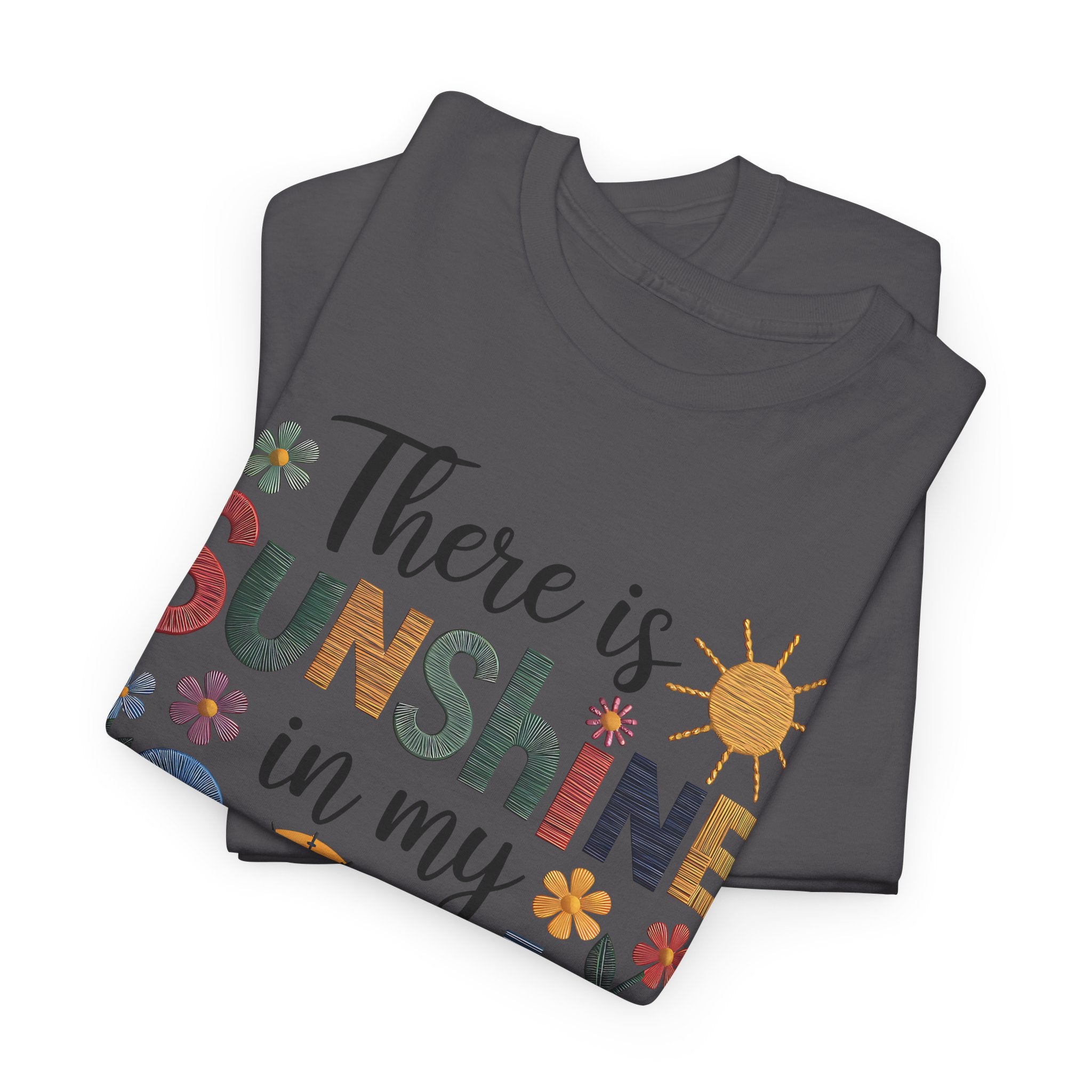 Sunshine in My Soul Tee, Inspirational T-Shirt, Positive Vibes Top, Gift for Her, Summer Casual Wear