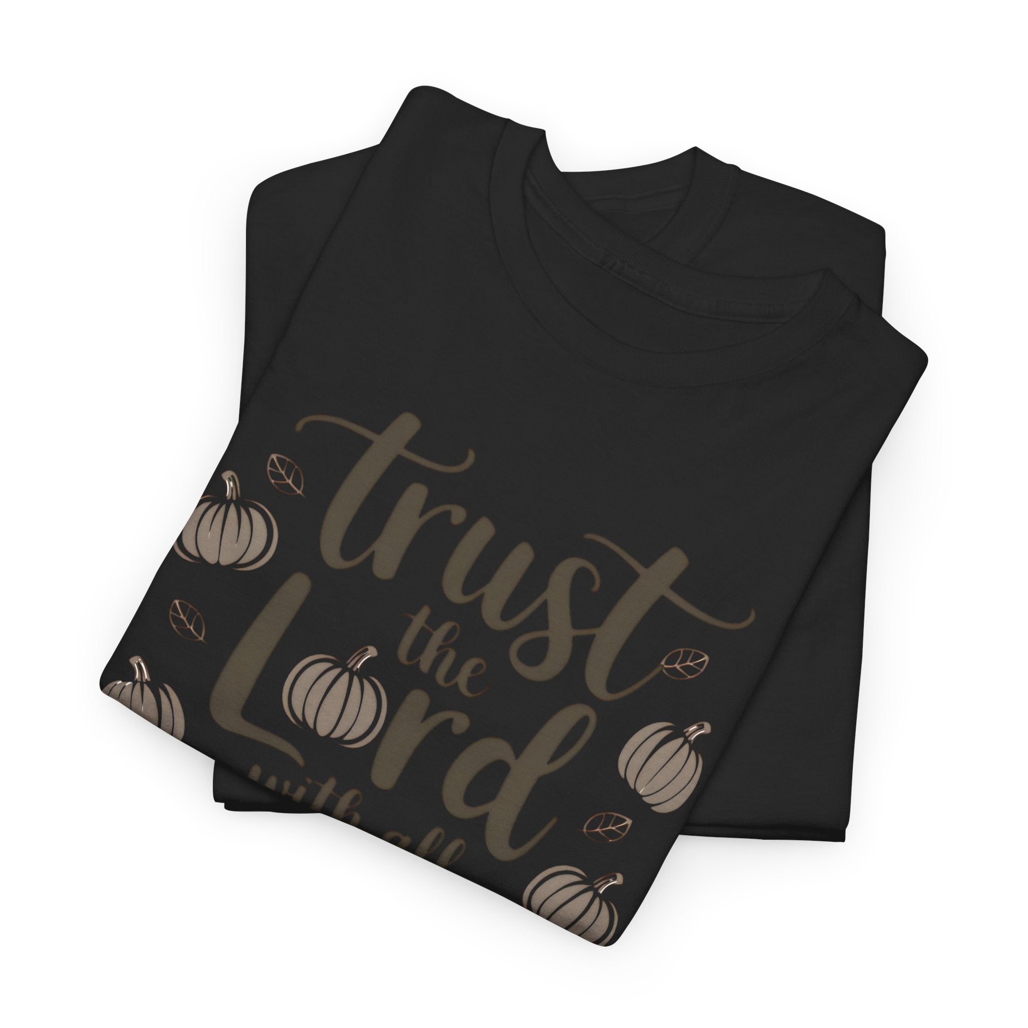 Faith-Inspired Unisex Heavy Cotton Tee - Trust the Lord with All Your Heart, Christian Apparel, Fall Fashion, Inspirational Gift, Cozy [...]