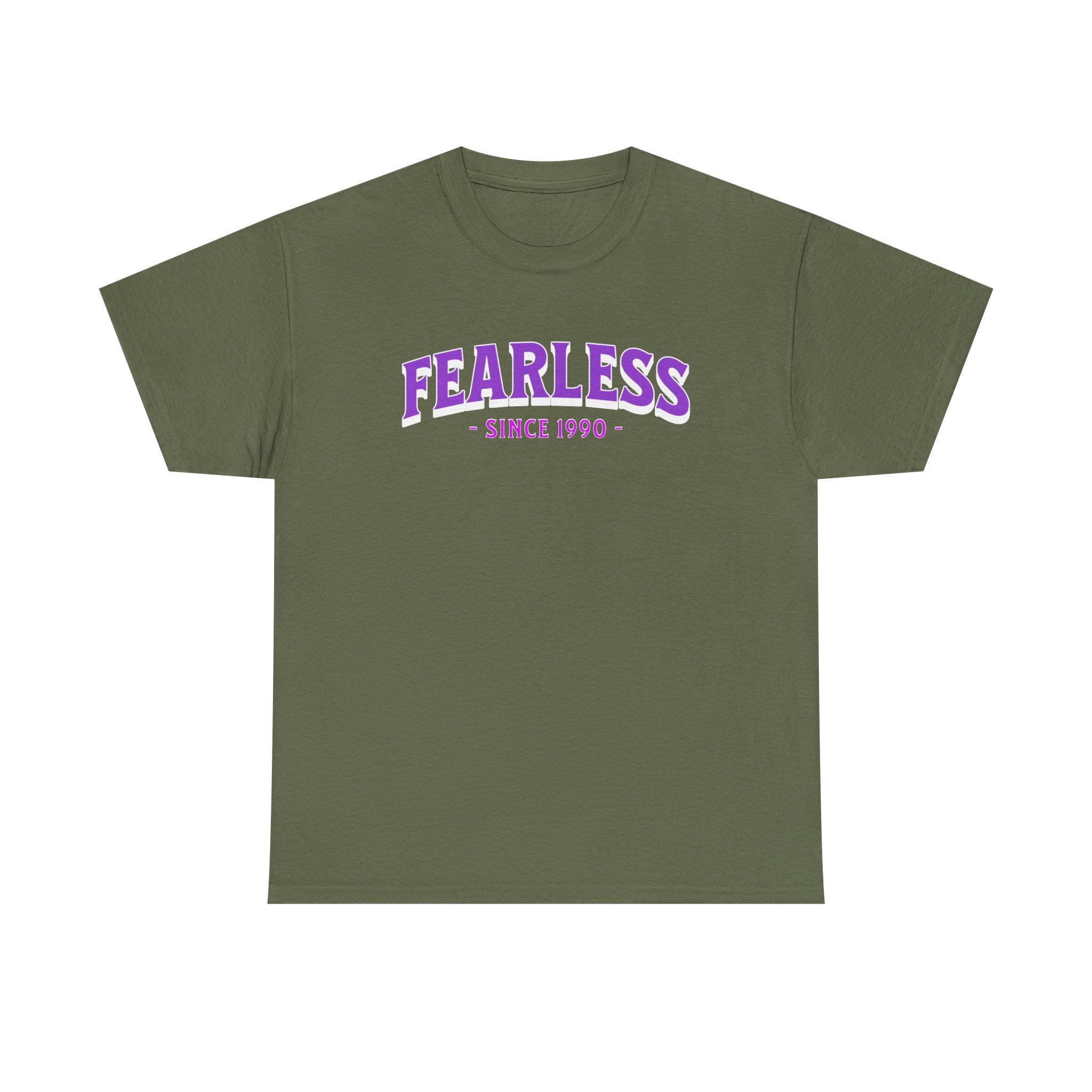 Custom Fearless Since YEAR T-Shirt, Personalized Year, Empowerment Mental Health Gift Tee