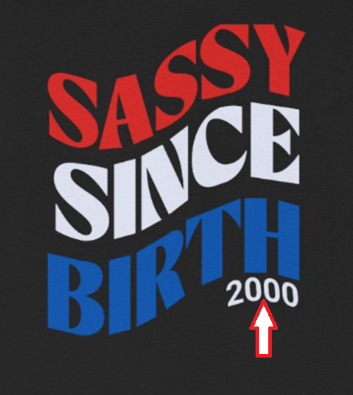 Personalized Birthday Tee Custom Year, Sassy Since Birth, Unisex Birthday Gift, Retro Style Party T-Shirt