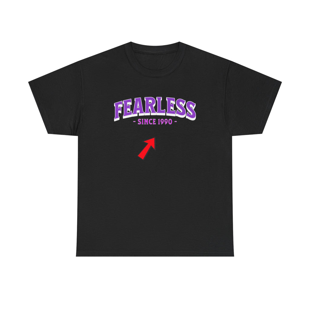 Custom Fearless Since YEAR T-Shirt, Personalized Year, Empowerment Mental Health Gift Tee