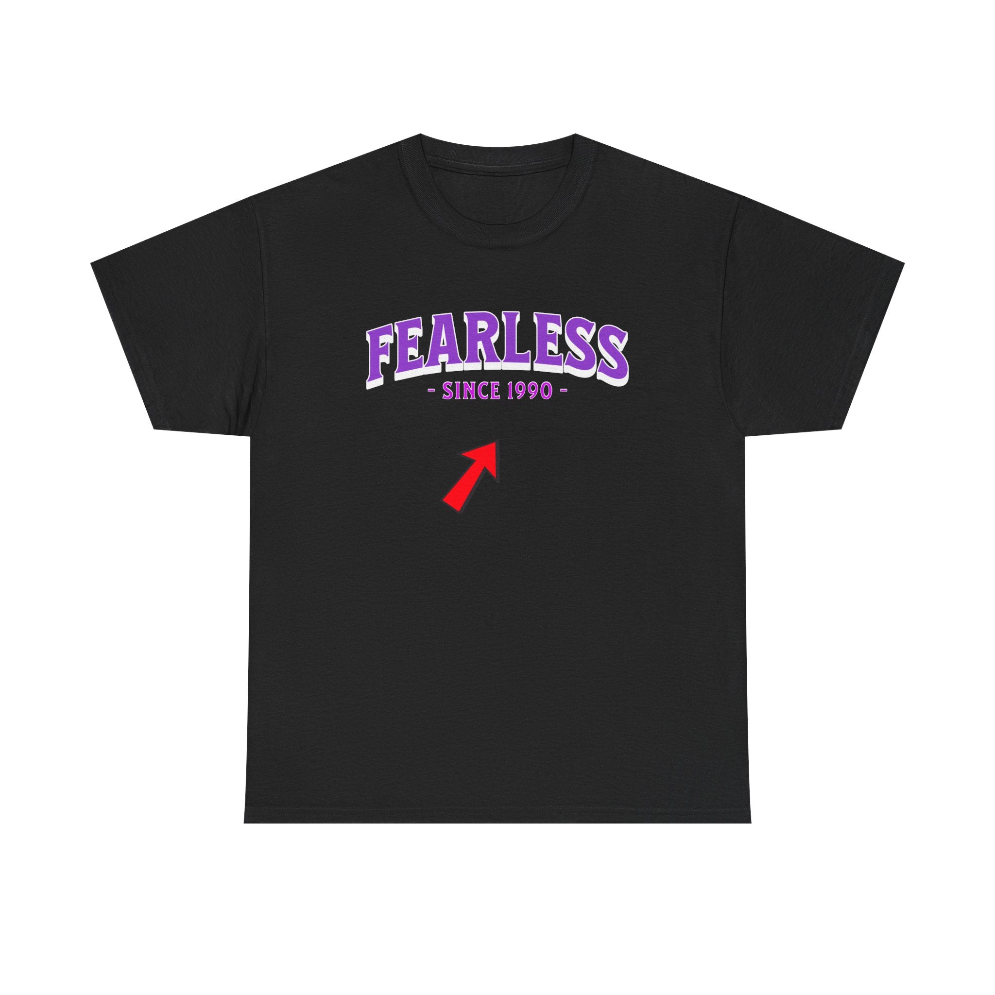 Custom Fearless Since YEAR T-Shirt, Personalized Year, Empowerment Mental Health Gift Tee