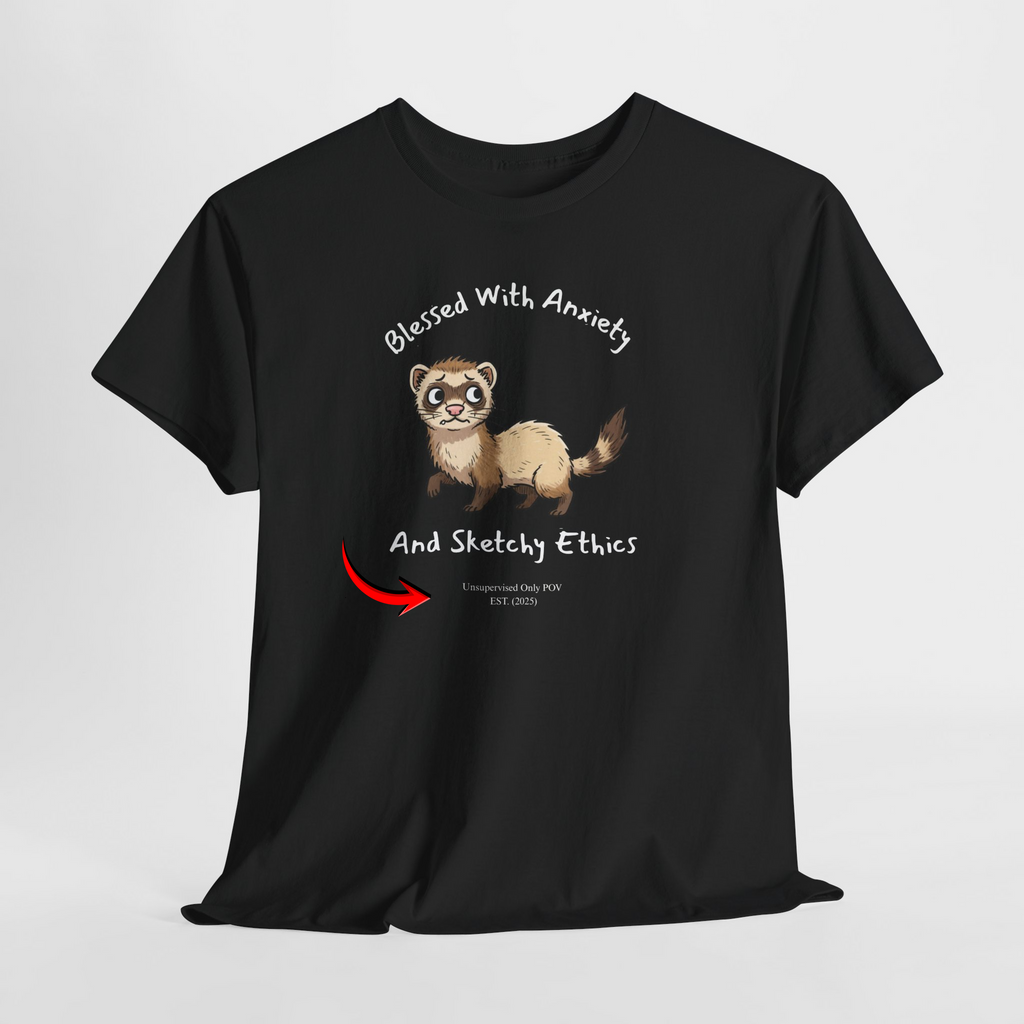 Funny Ferret Shirt – Custom year - Sketchy Ethics Weekend Unsupervised POV Gift Tee