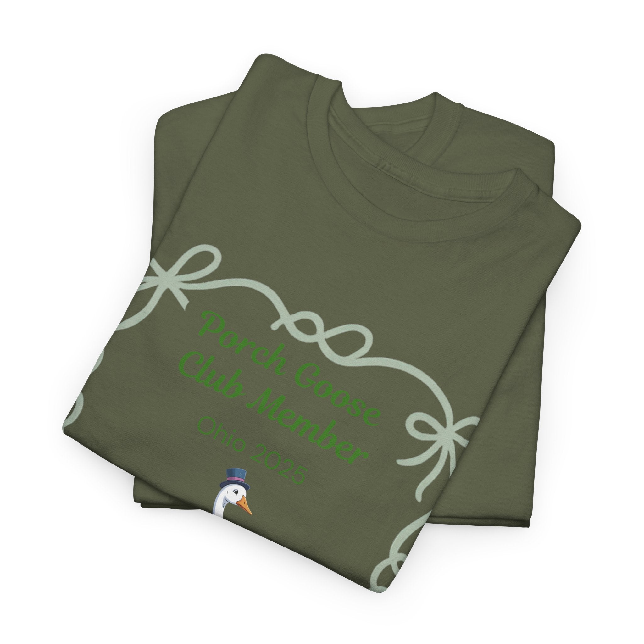 Porch Goose Club Member Shirt | Funny Custom Tee with State and Year